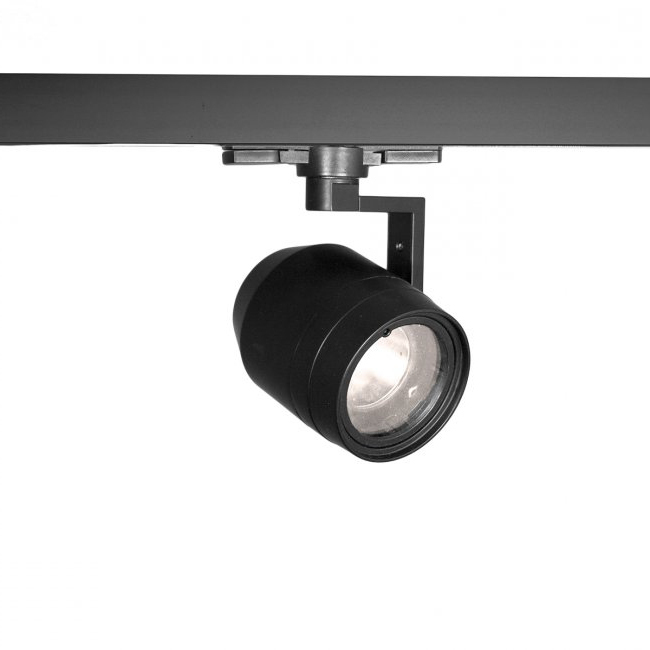 Paloma 1 Light 277 Black Track Accessory Ceiling Light in 2700K