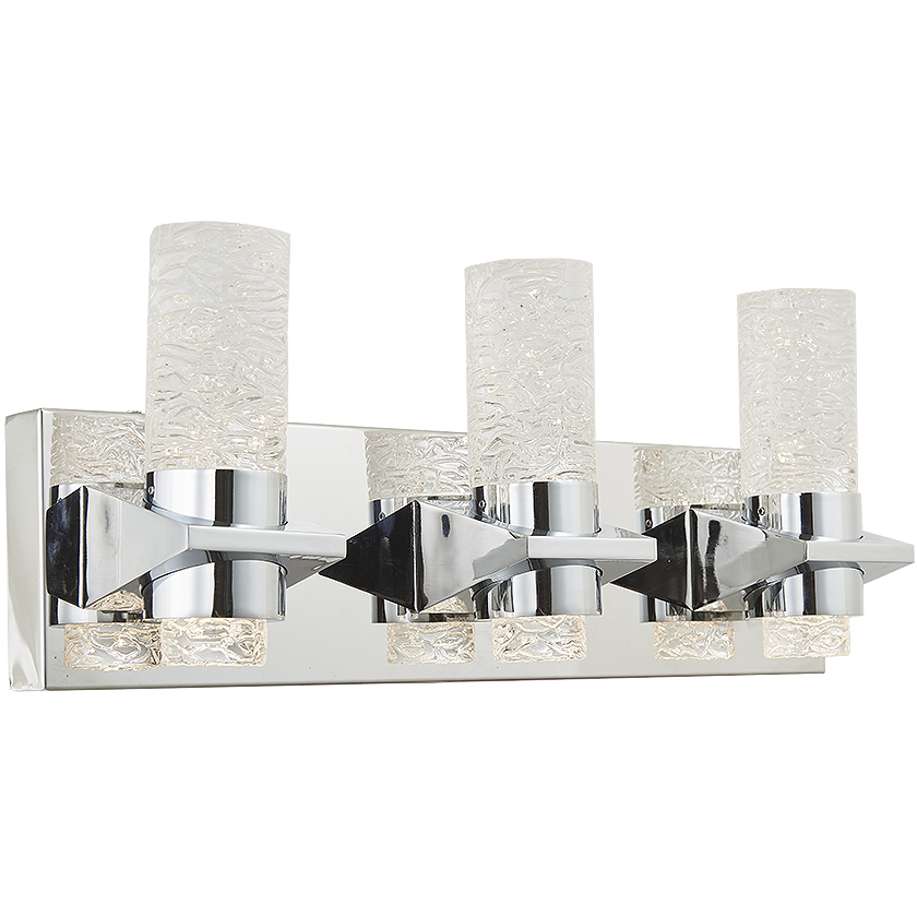 Krypton LED 18.9 inch Chrome Bath Vanity Light Wall Light