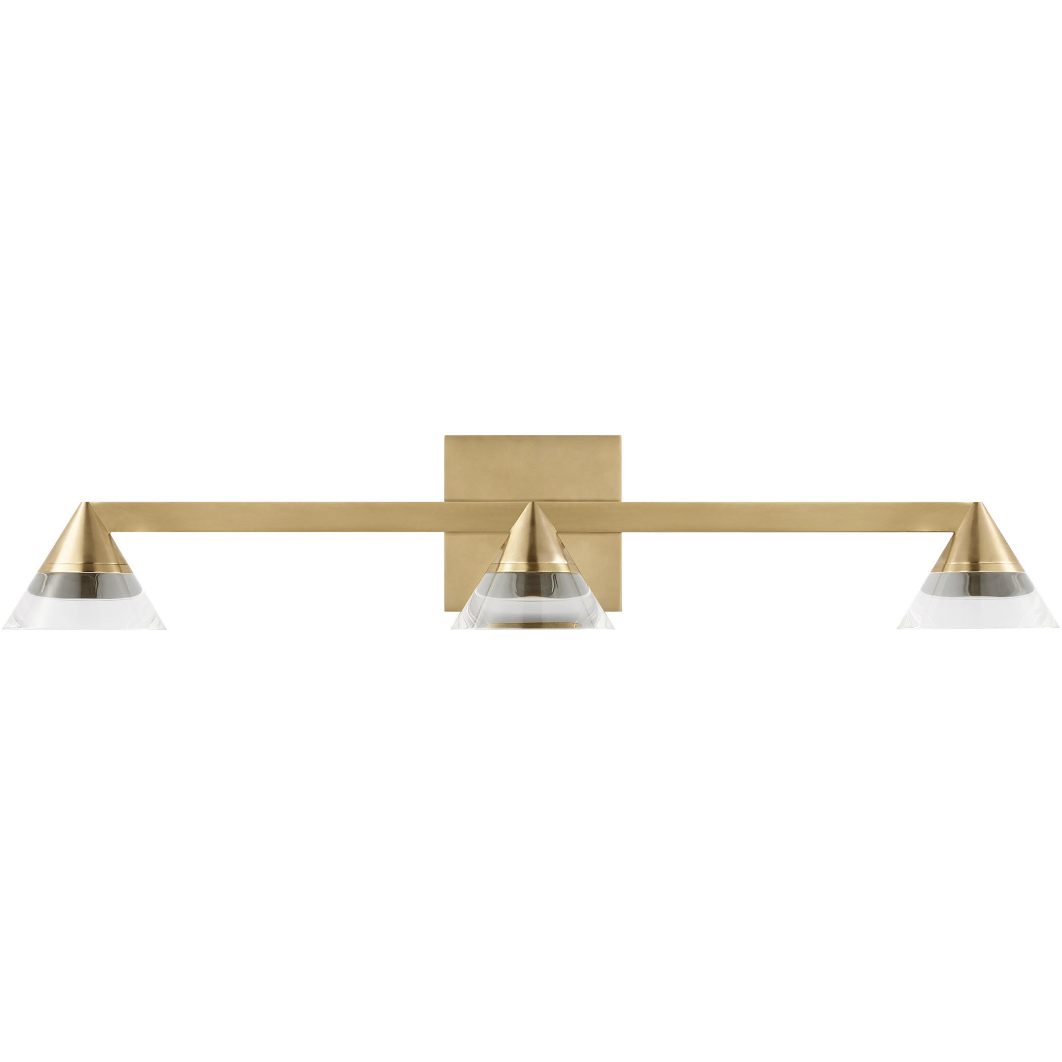Sean Lavin Midrand LED 25.5 inch Hand-Rubbed Antique Brass Bath Vanity Light Wall Light
