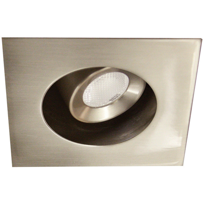 LEDme LED Brushed Nickel Recessed Lighting in 2700K