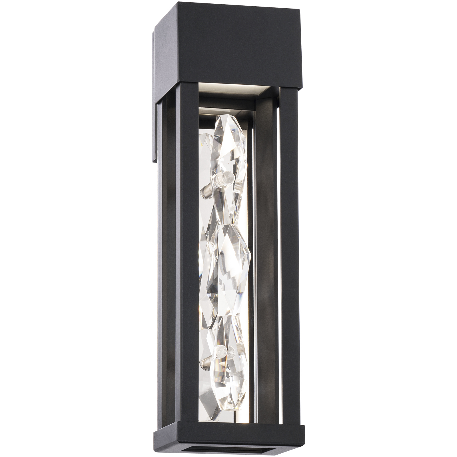 Beyond Polar LED 16 inch Black Outdoor Wall Light, Beyond