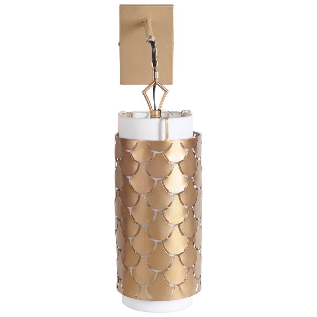 Brasseur 7 inch Gray Wall Sconce Wall Light
