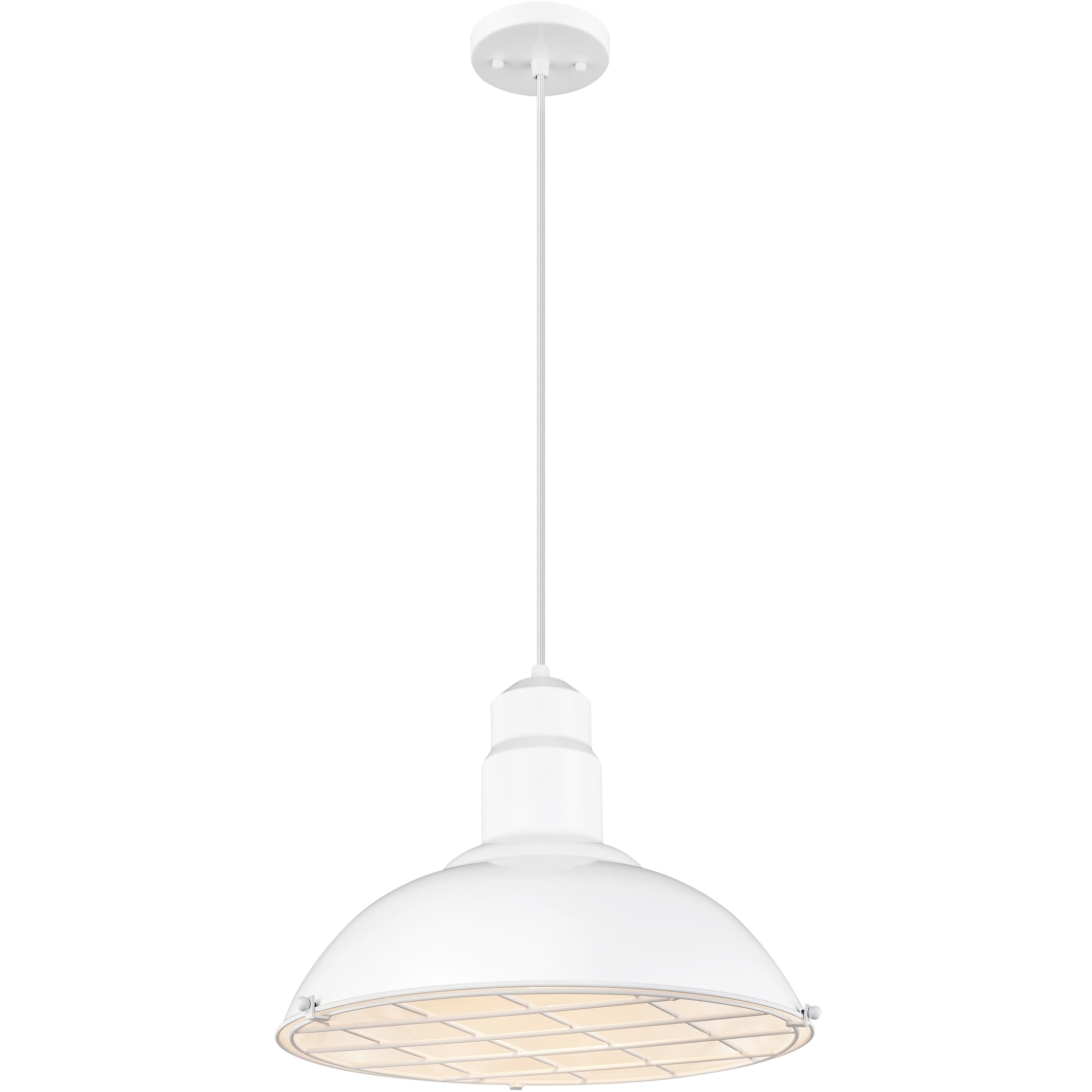 Langston 1 Light 16 inch White Pendant Ceiling Light