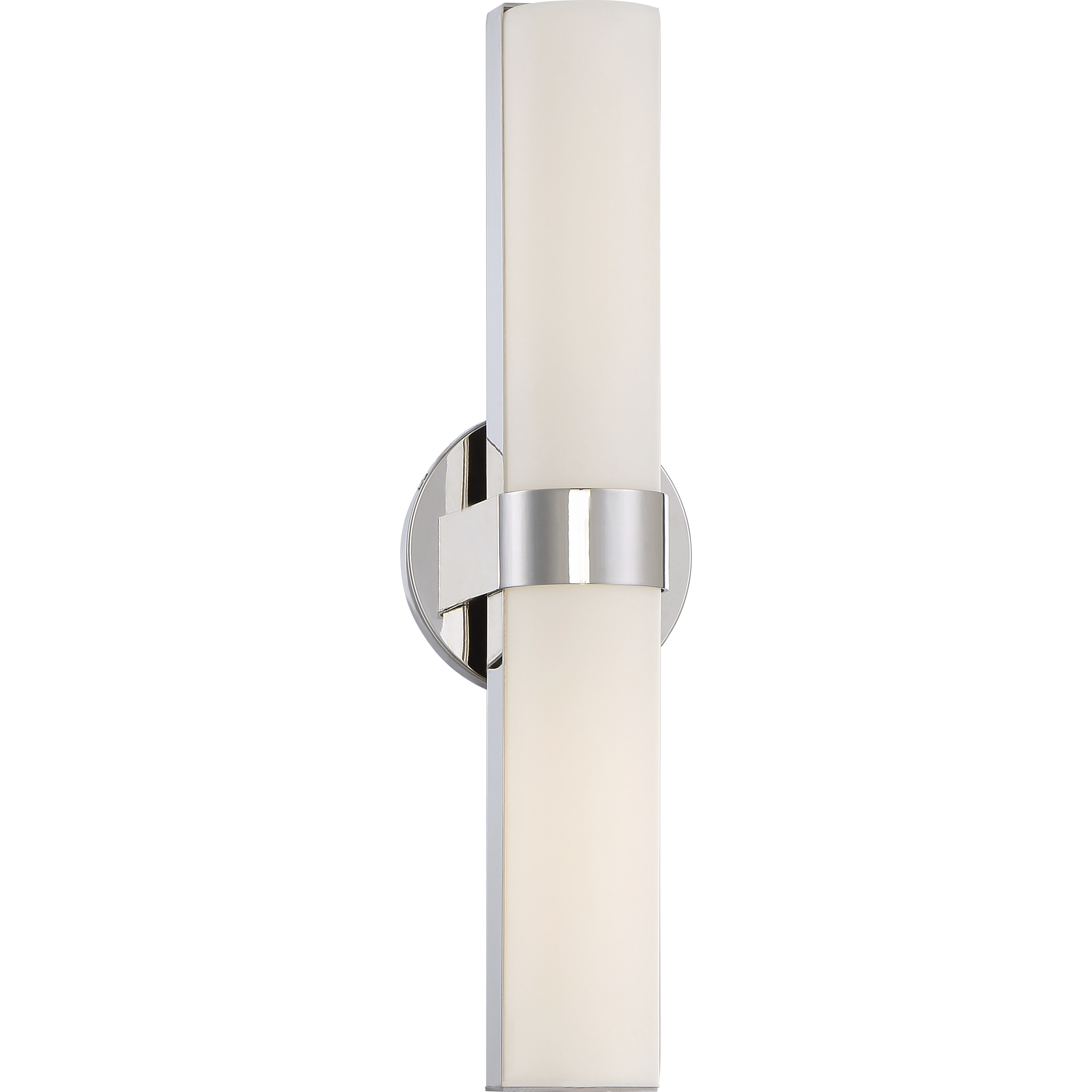 Bond LED 6 inch Polished Nickel Vanity Light Wall Light