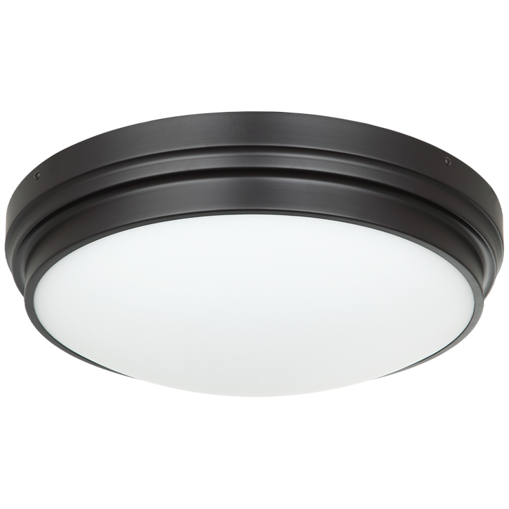Matteo Lighting Fresh Colonial 3 Light 17 inch Bronze Flush Mount Ceiling Light X46403BZ - Open Box
