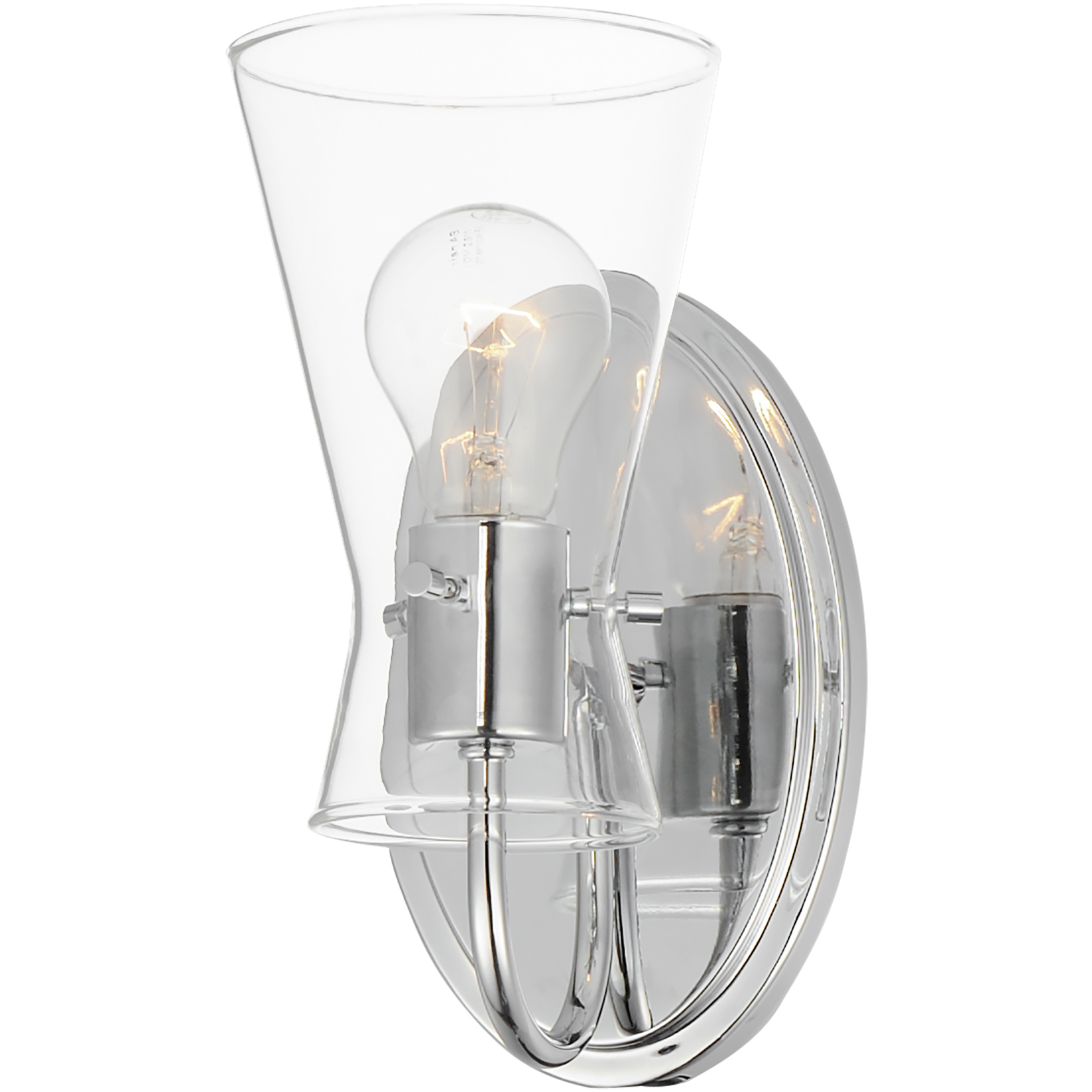 Ava 1 Light 5 inch Polished Chrome Bath Vanity Wall Light