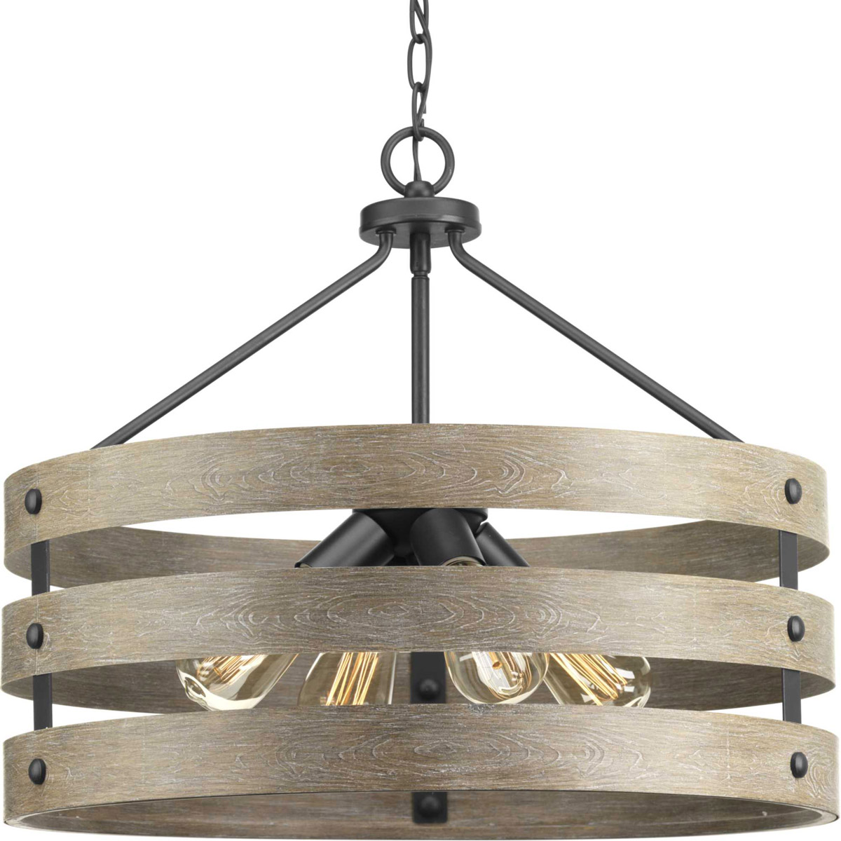 Gulliver 4 Light 21.63 inch Graphite Pendant Ceiling Light