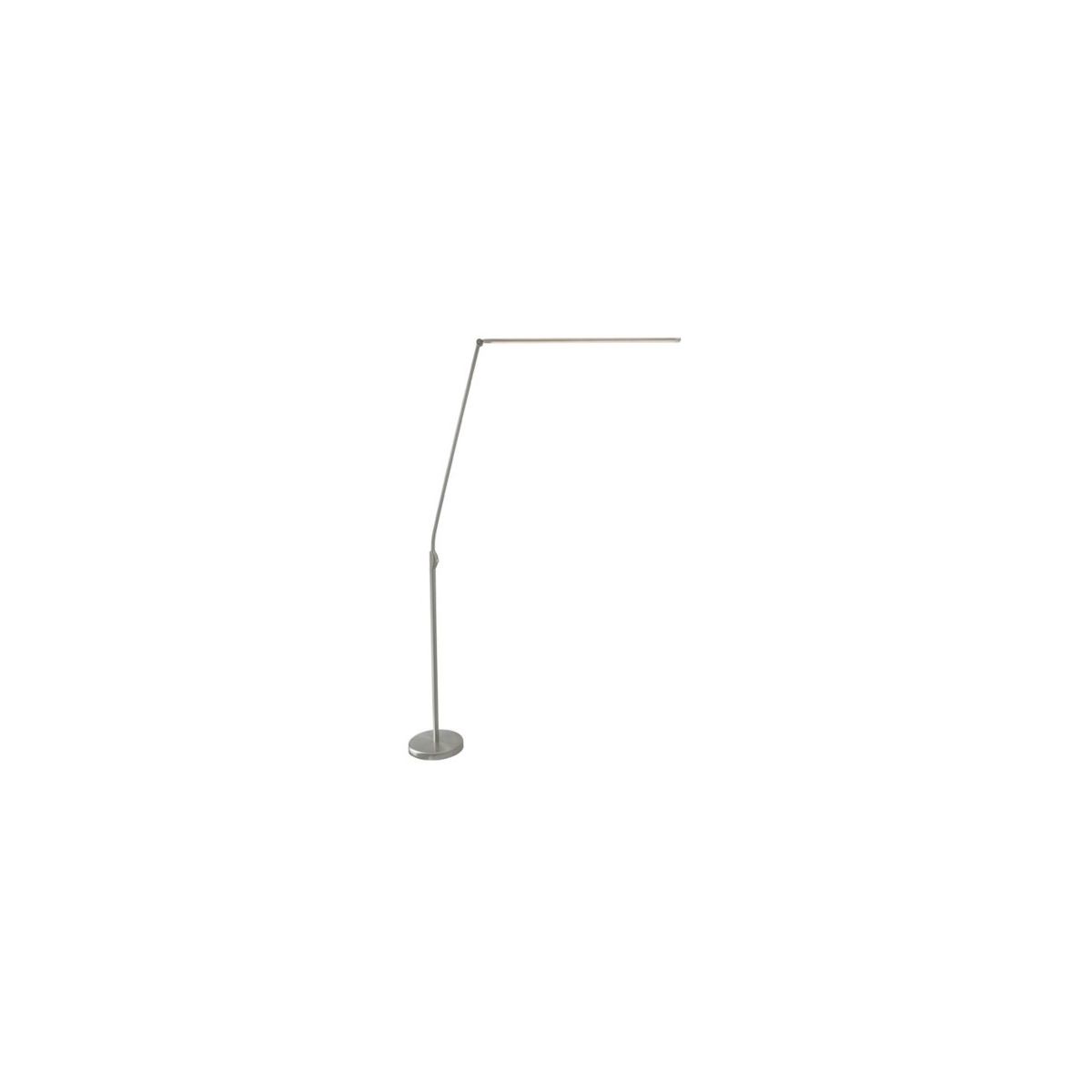 Pontus 82.5 inch 33 watt Brushed Nickel Floor Lamp Portable Light