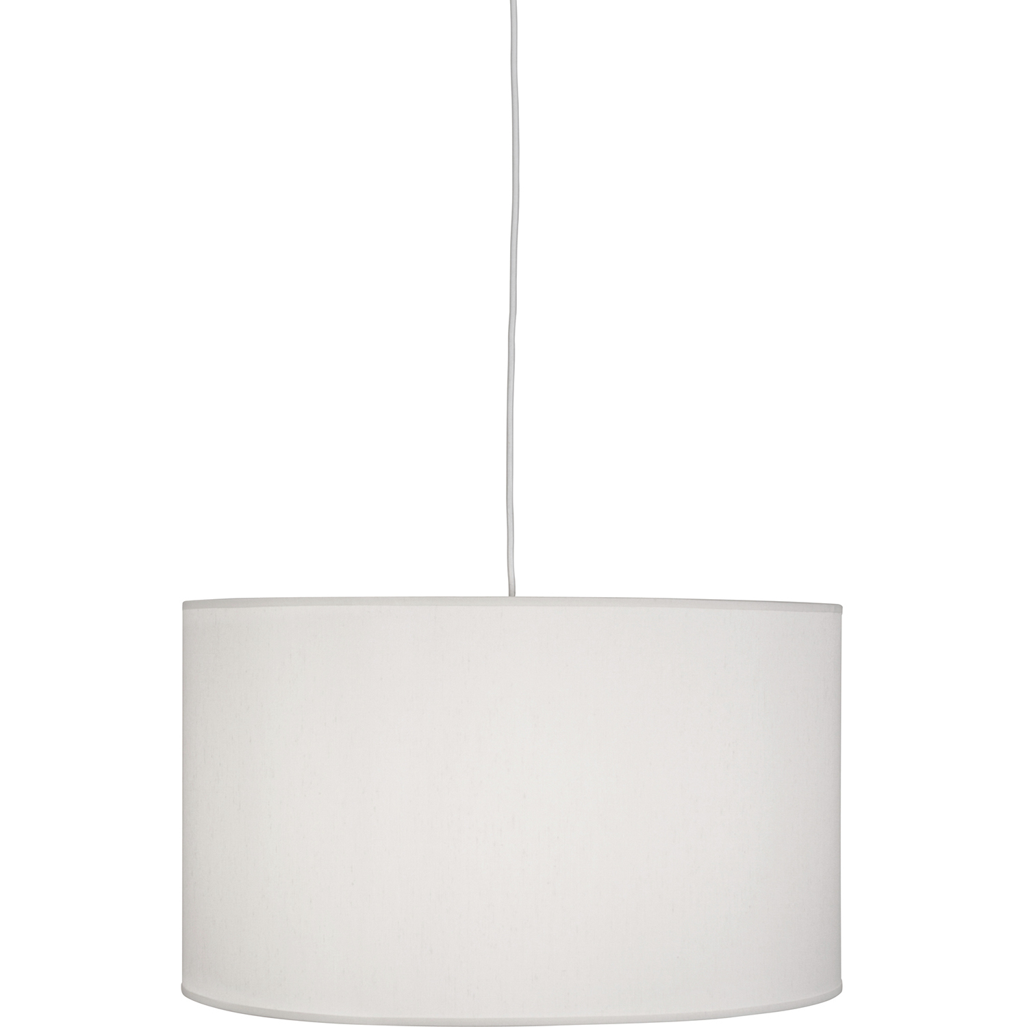 Elena 1 Light 25 inch Painted White Pendant Ceiling Light in Pearl Dupioni