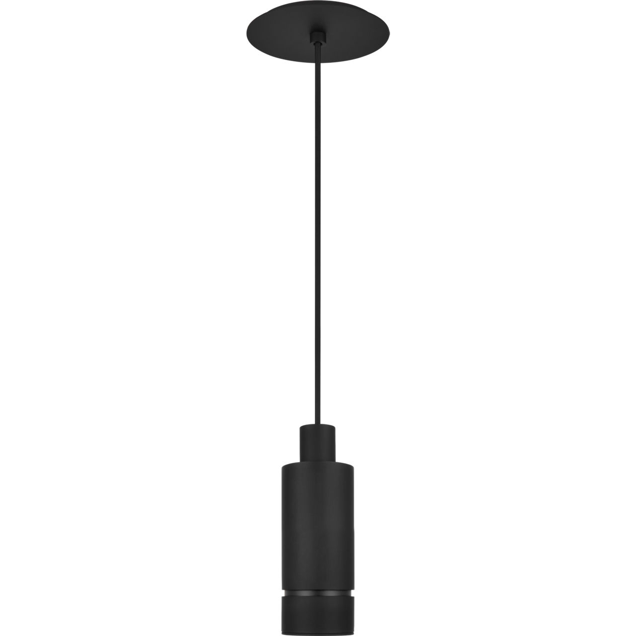 Mick De Giulio Sottile LED Nightshade Black Pendant Ceiling Light, Integrated LED
