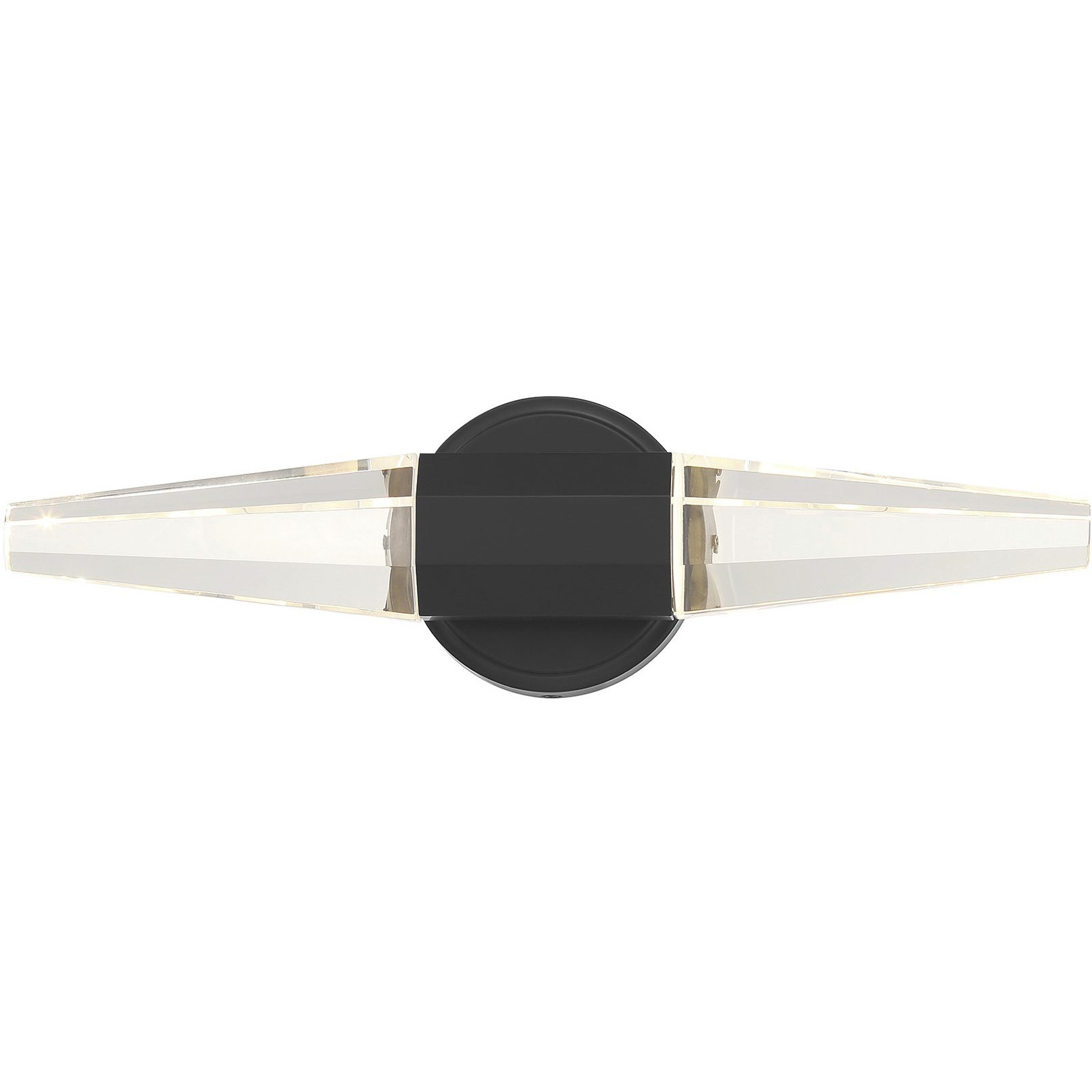 Beaumont LED 18 inch Black Lustre Bathroom Vanity Light Wall Light