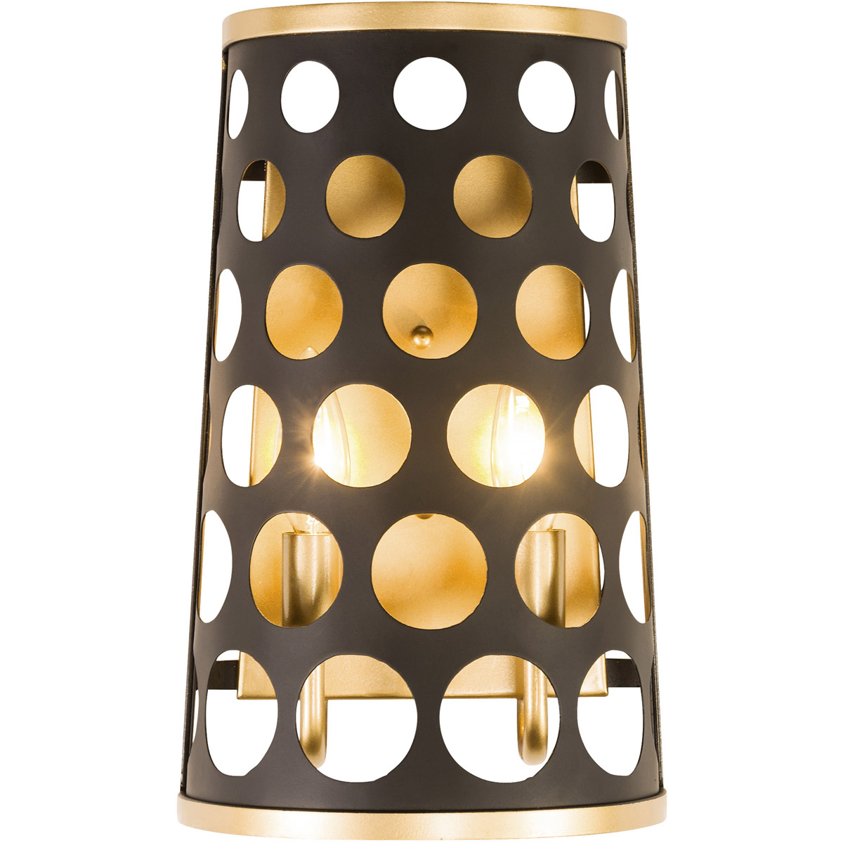 Bailey 2 Light 8 inch Gold Sconce Wall Light