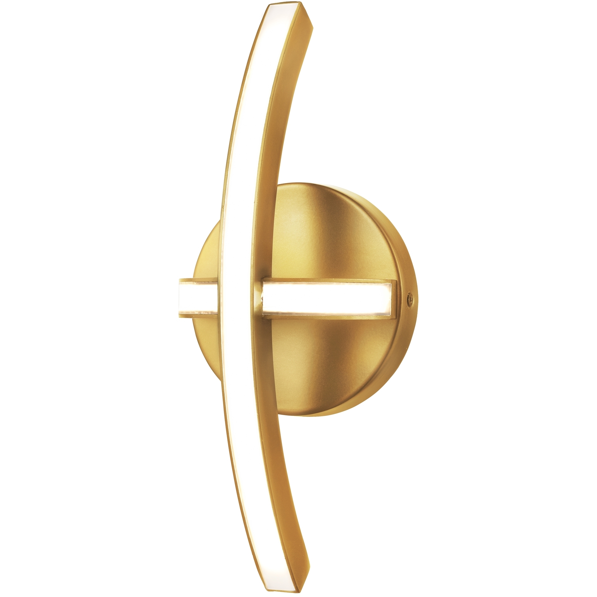 Perigee AC LED LED 4.75 inch Brass ADA Sconce Wall Light