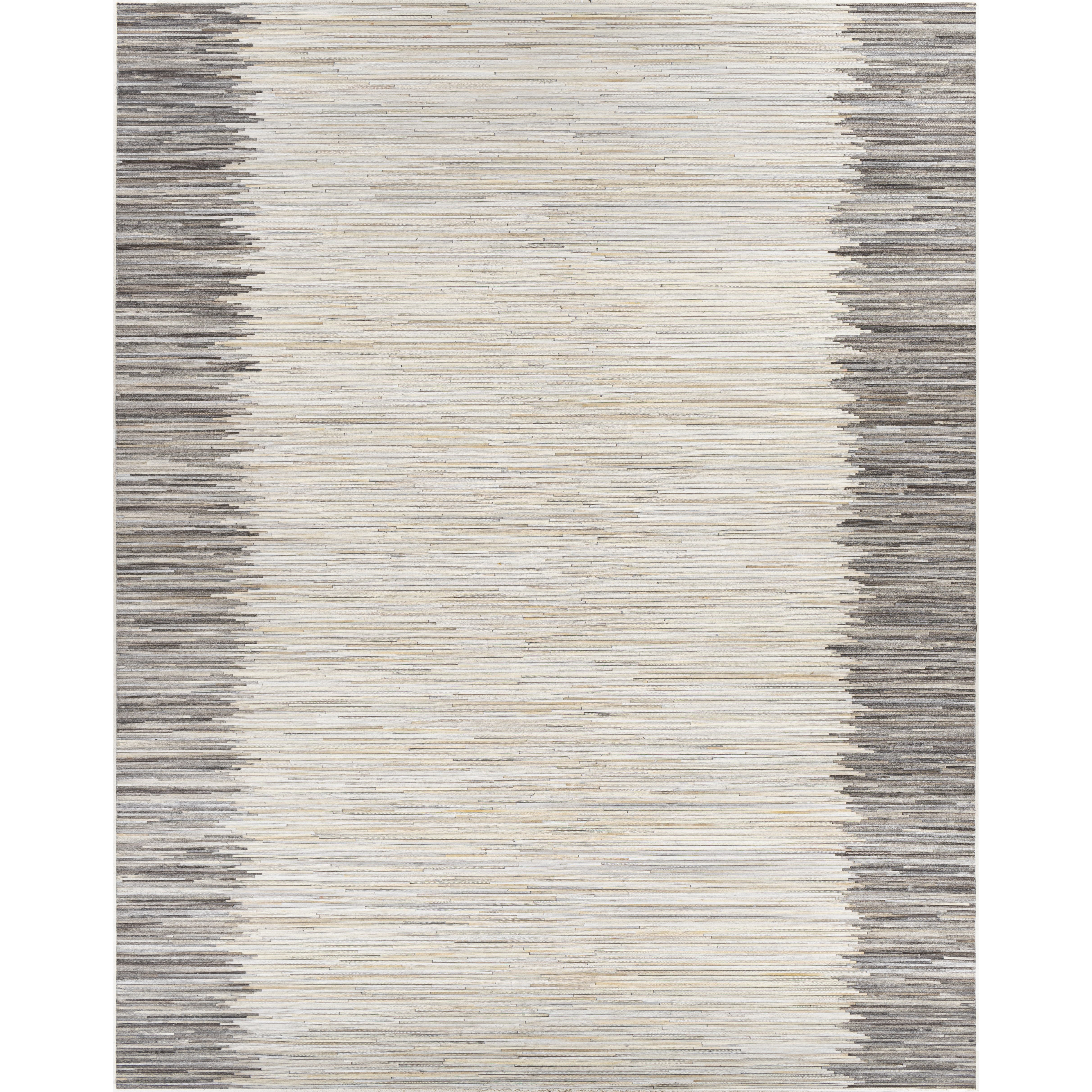 Zander 120 X 96 inch Ivory Rug in 8 x 10, Rectangle
