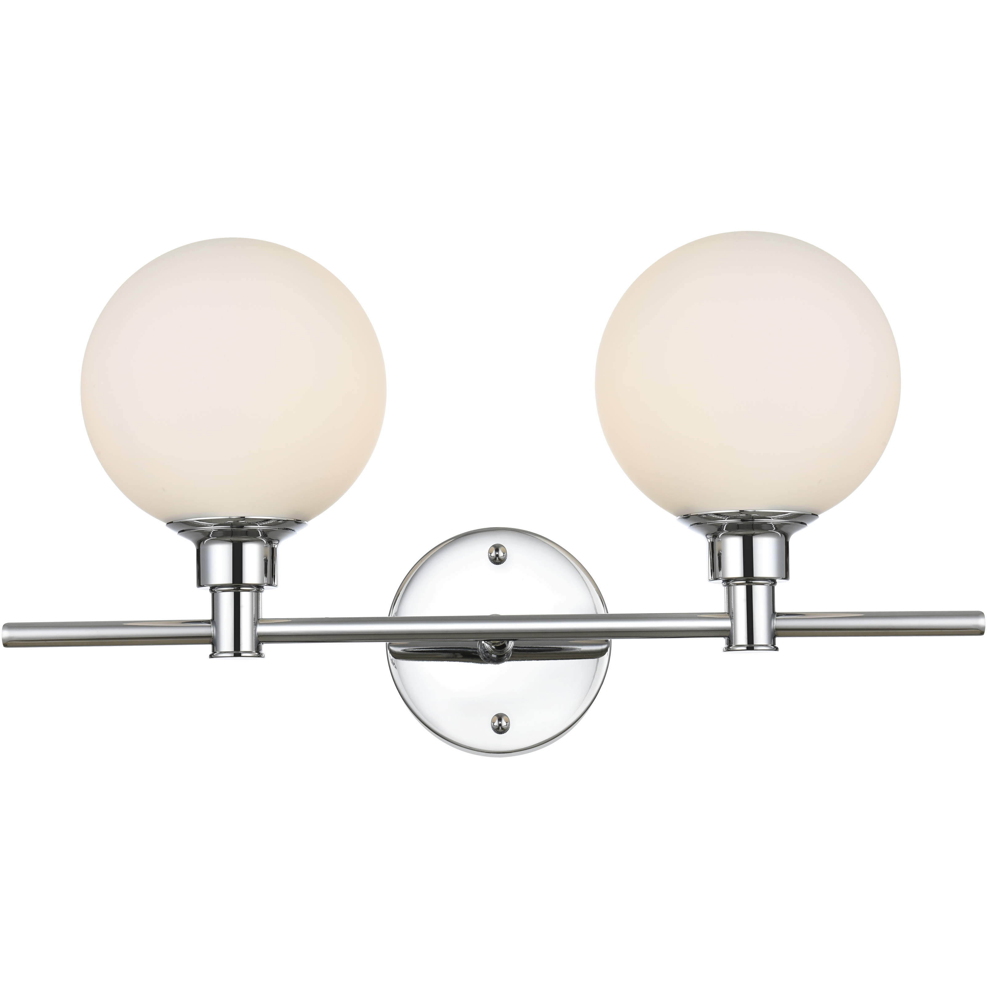 Cordelia 2 Light 19 inch Chrome Bath Sconce Wall Light