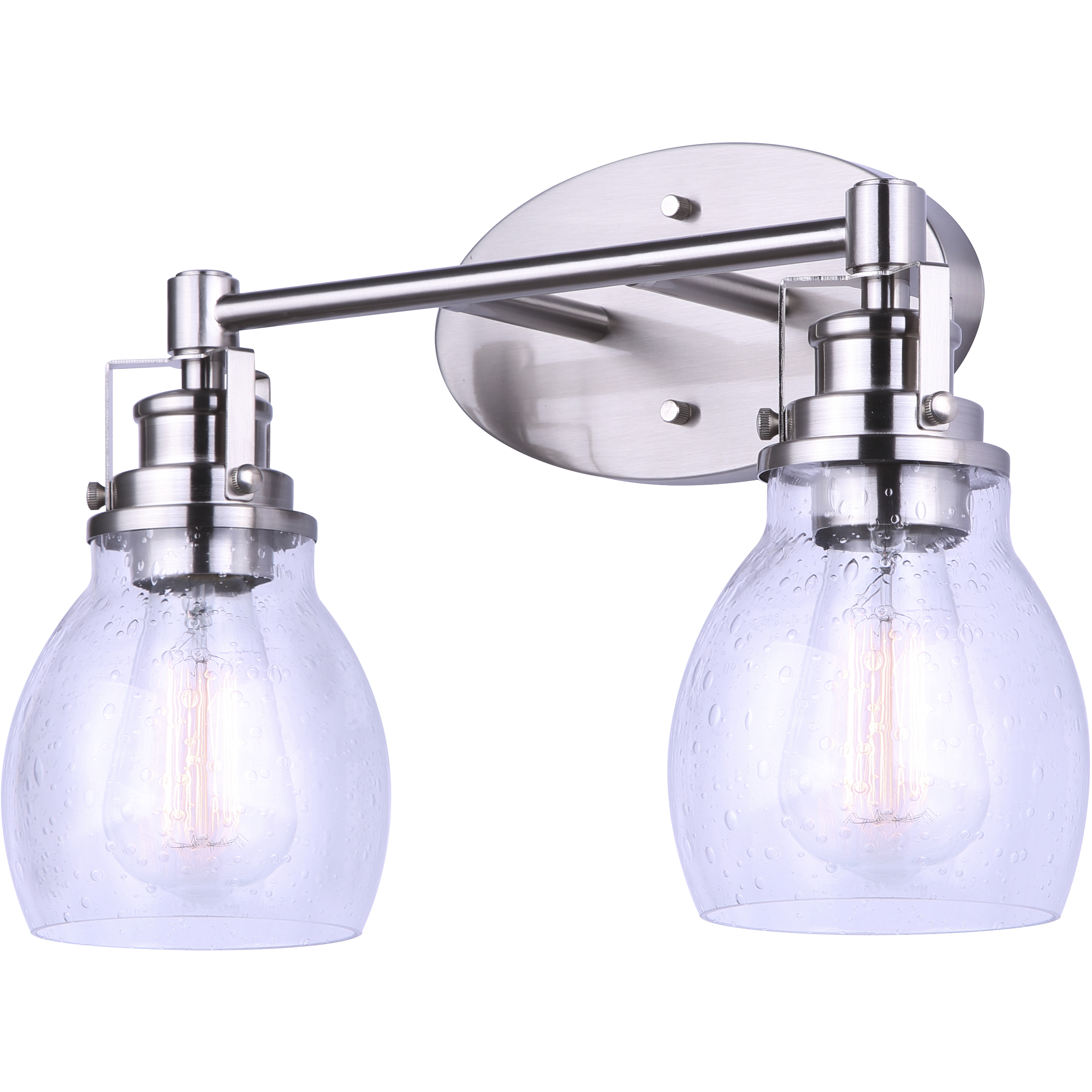 Carson 2 Light 16 inch Brushed Nickel Vanity Light Wall Light