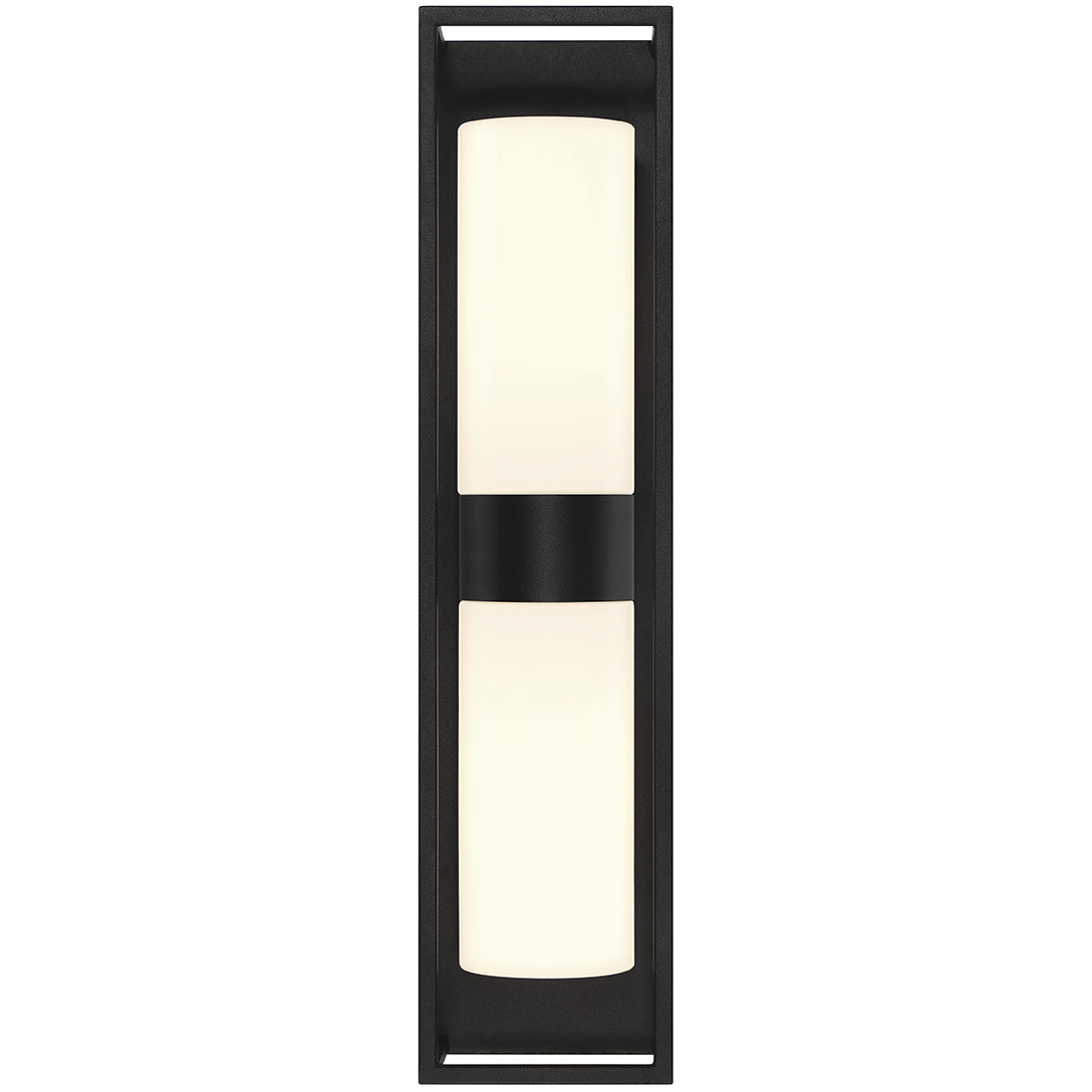 Ren 2 Light 23.25 inch Black Outdoor Wall Sconce