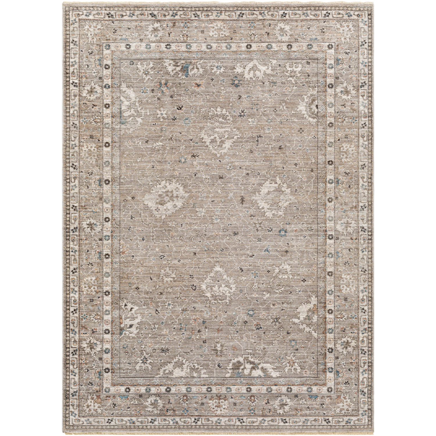 Carlisle 63 X 63 inch Taupe Rug, Round
