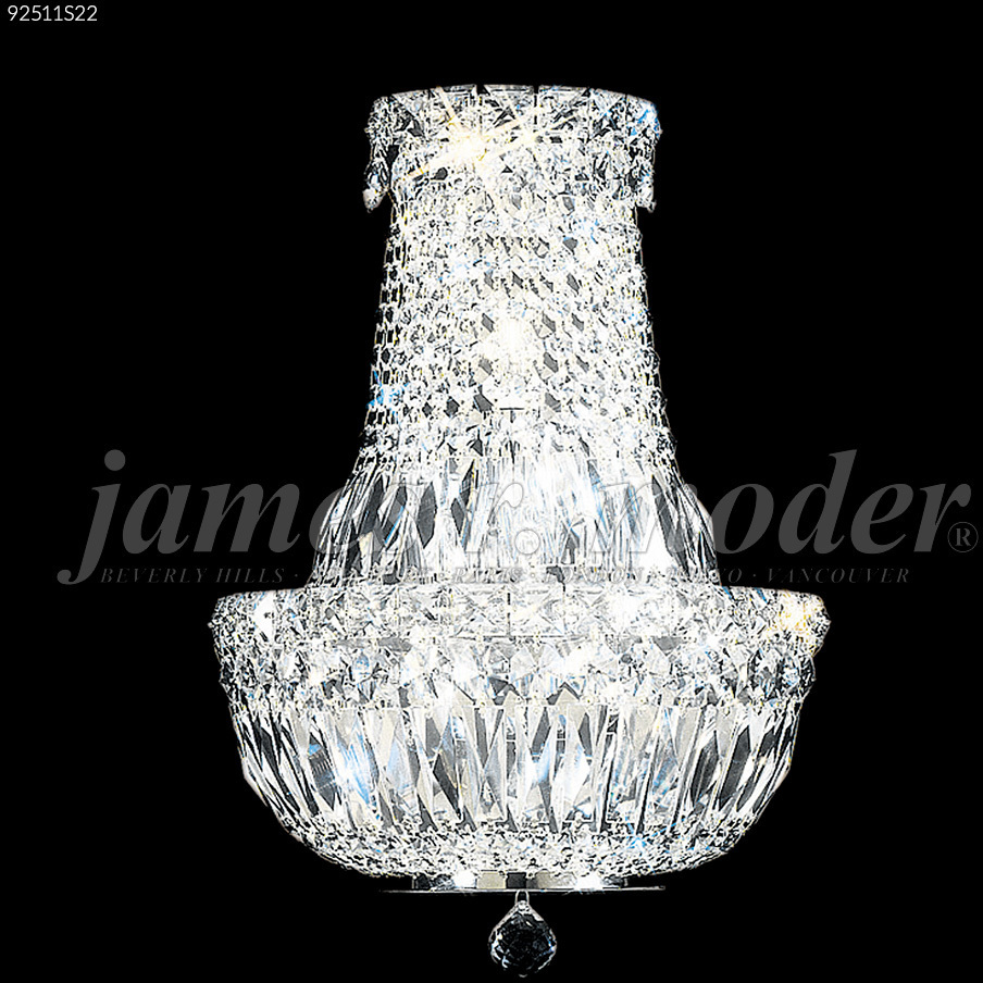 Prestige 3 Light 11 inch Silver Wall Sconce Wall Light