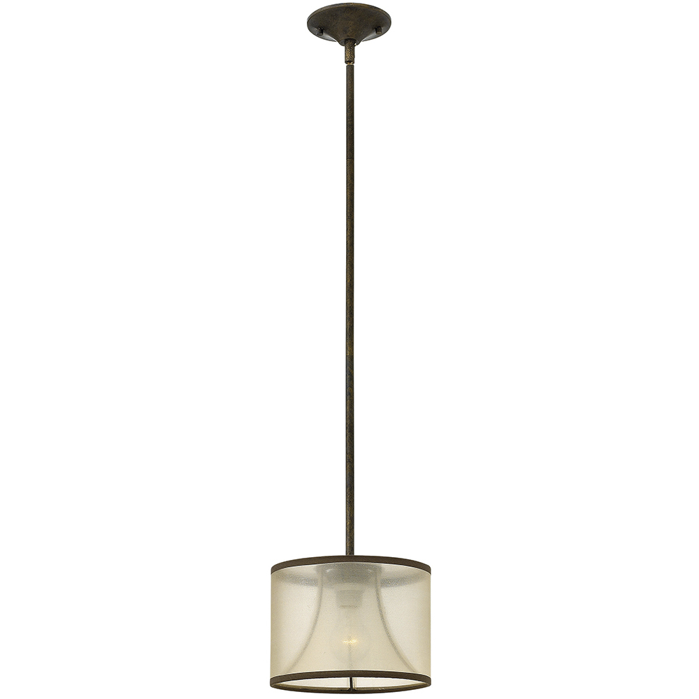 Mime LED 9 inch French Bronze Mini-Pendant Ceiling Light