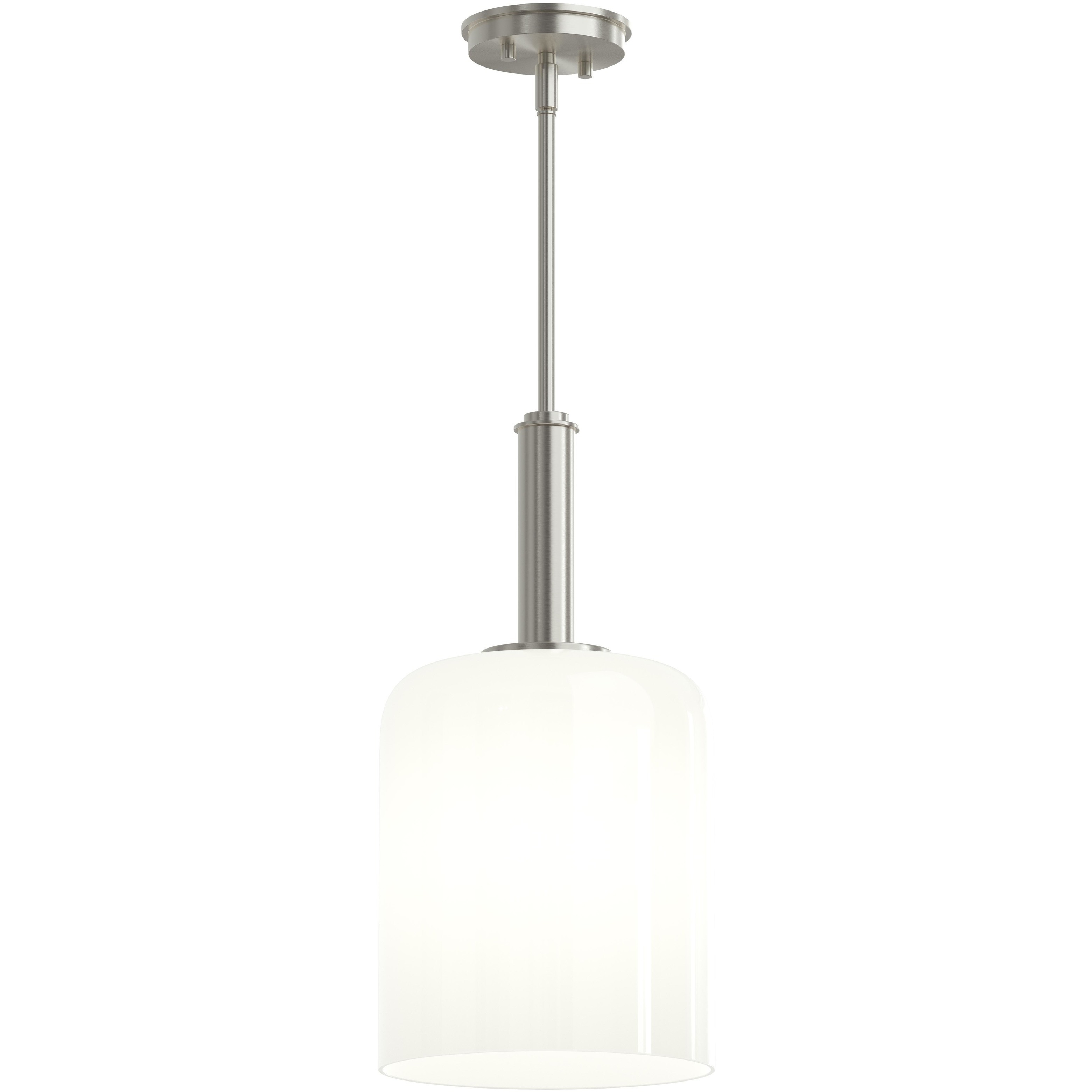 Reines 1 Light 9 inch Brushed Nickel Pendant Ceiling Light