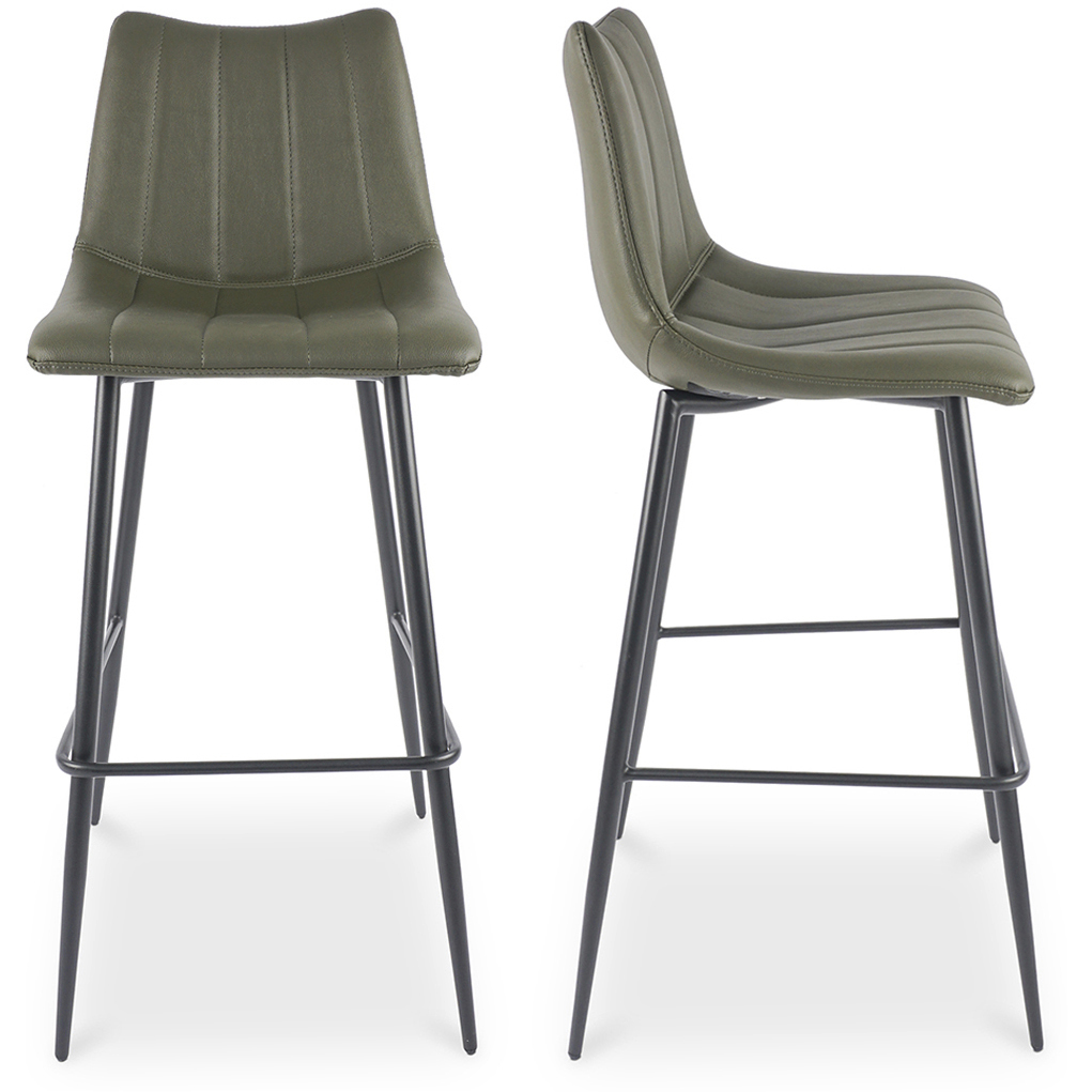 Alibi 41.5 inch Dark Green Bar Stool, M2