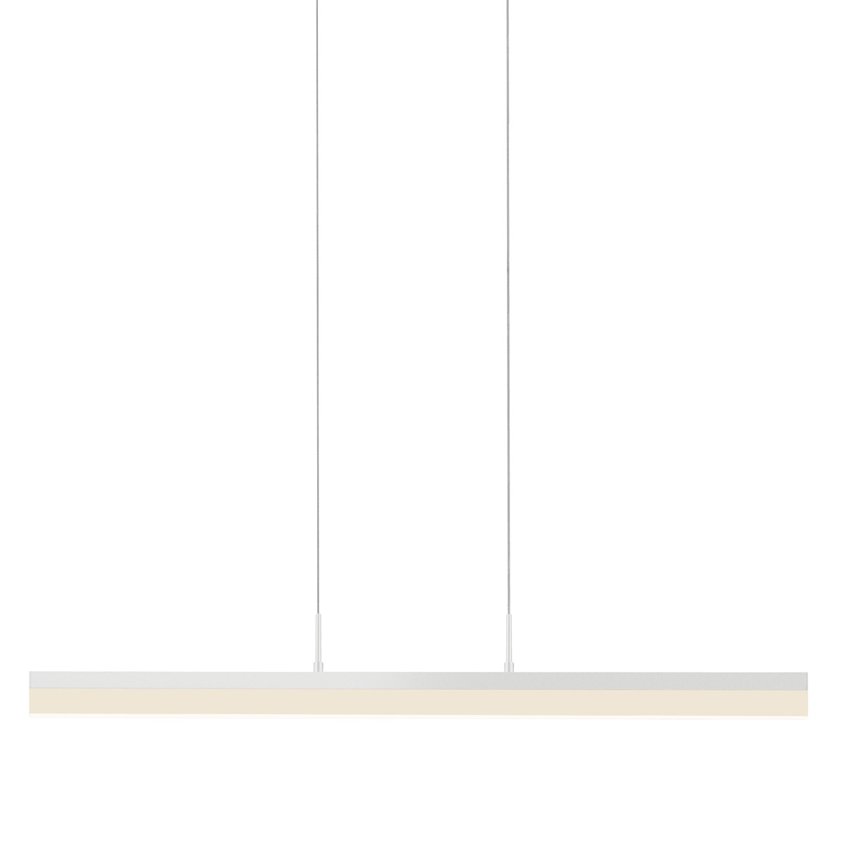 Stiletto LED 32.5 inch Satin White Pendant Ceiling Light in Add 20 ft. Cord