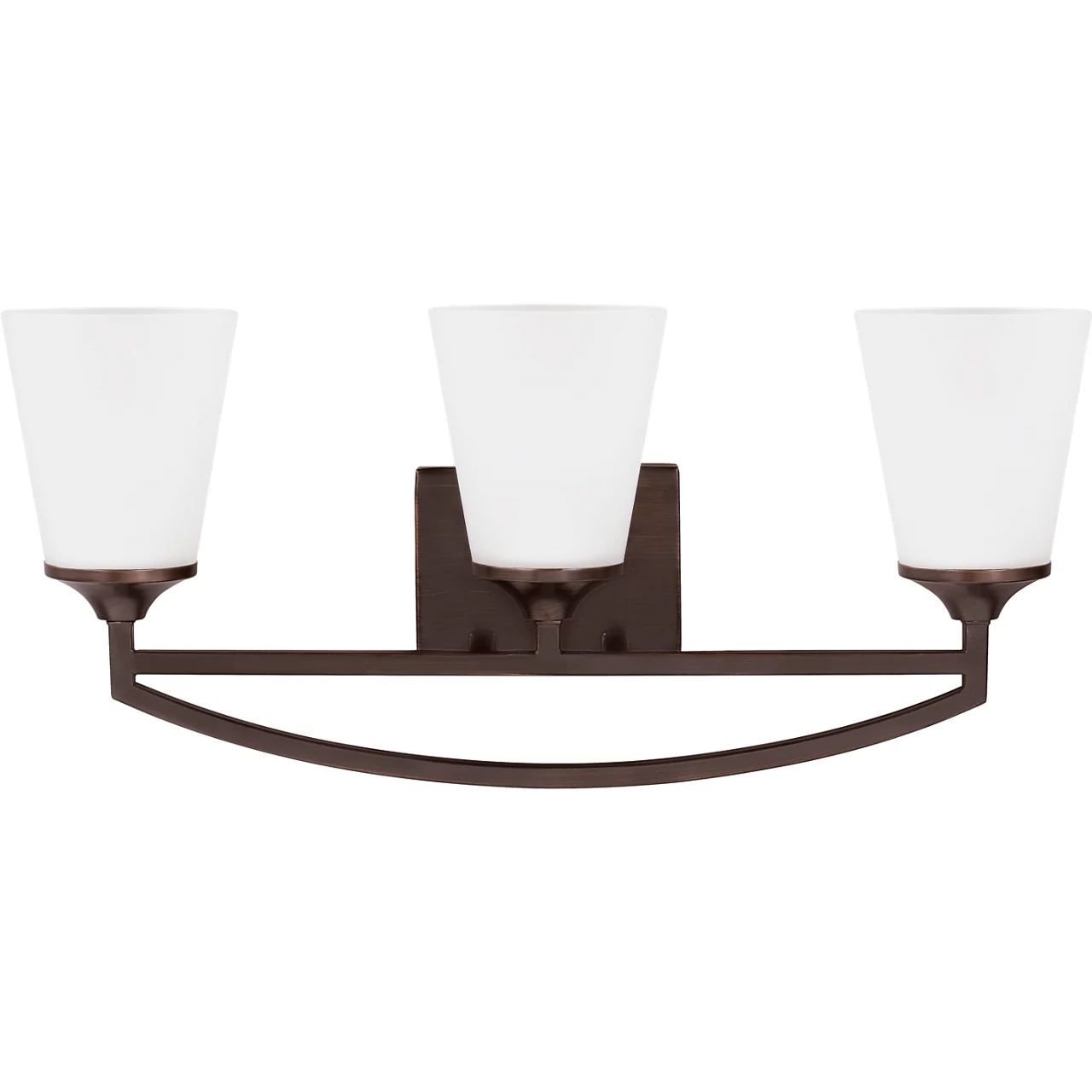 Hanford 3 Light 23.94 inch Bronze Wall Bath Fixture Wall Light