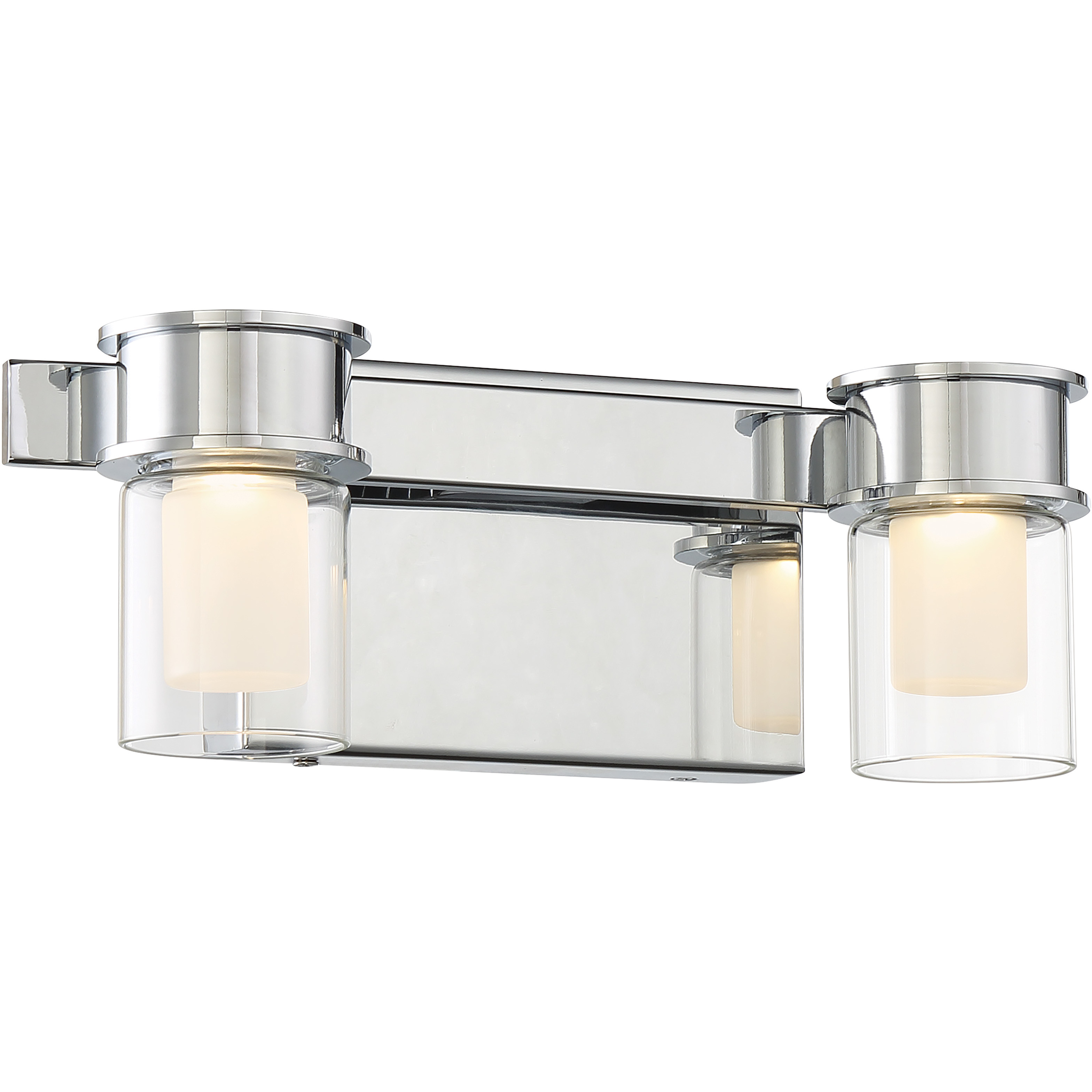 Herald Square LED 13 inch Chrome Bath Light Wall Light