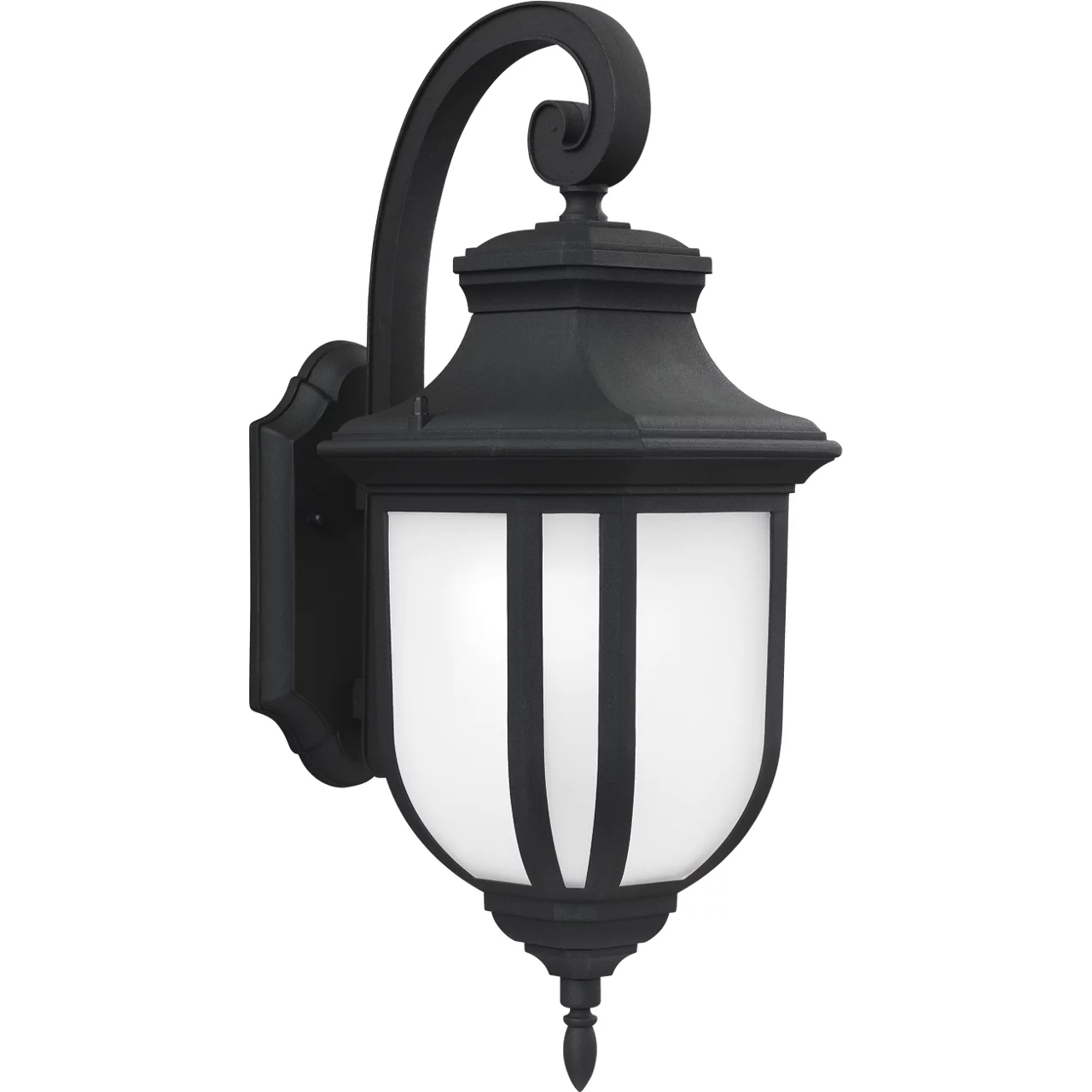 Childress 1 Light 21.25 inch Black Outdoor Wall Lantern, Large