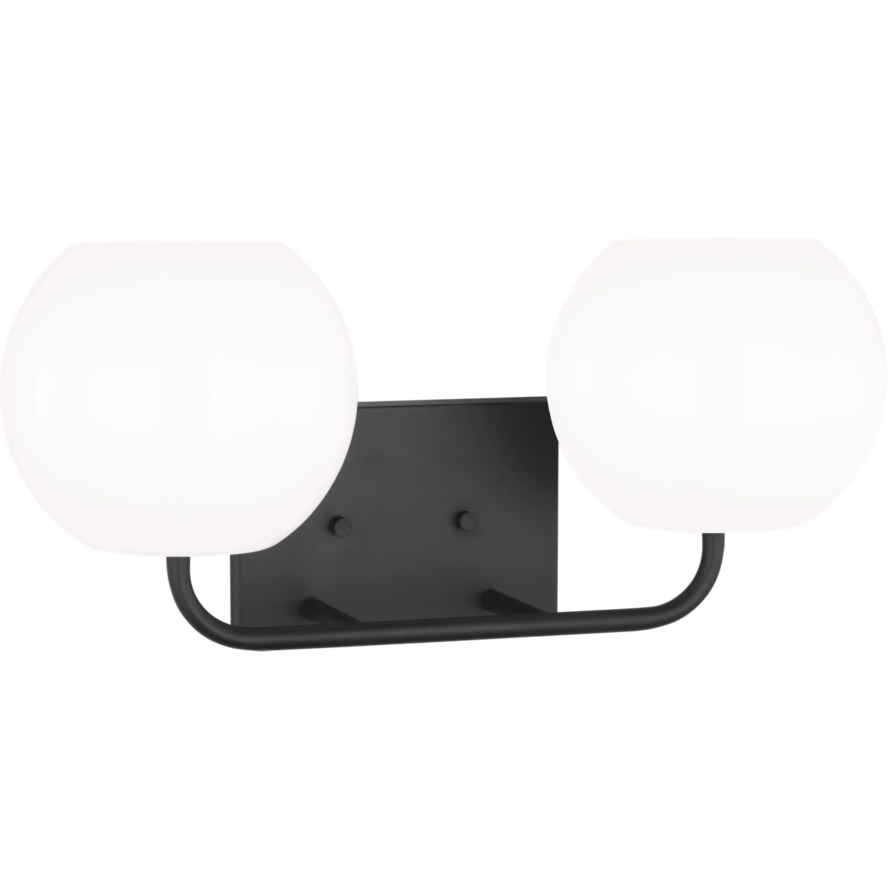 Rory 2 Light 18 inch Midnight Black Wall Bath Fixture Wall Light