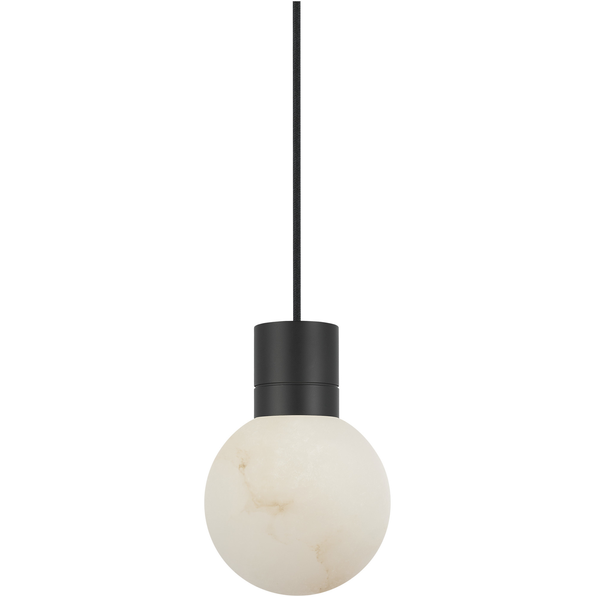 Sean Lavin Mina 1 Light 5 inch Black Line-Voltage Pendant Ceiling Light in Black Cord, 3000K-2200K