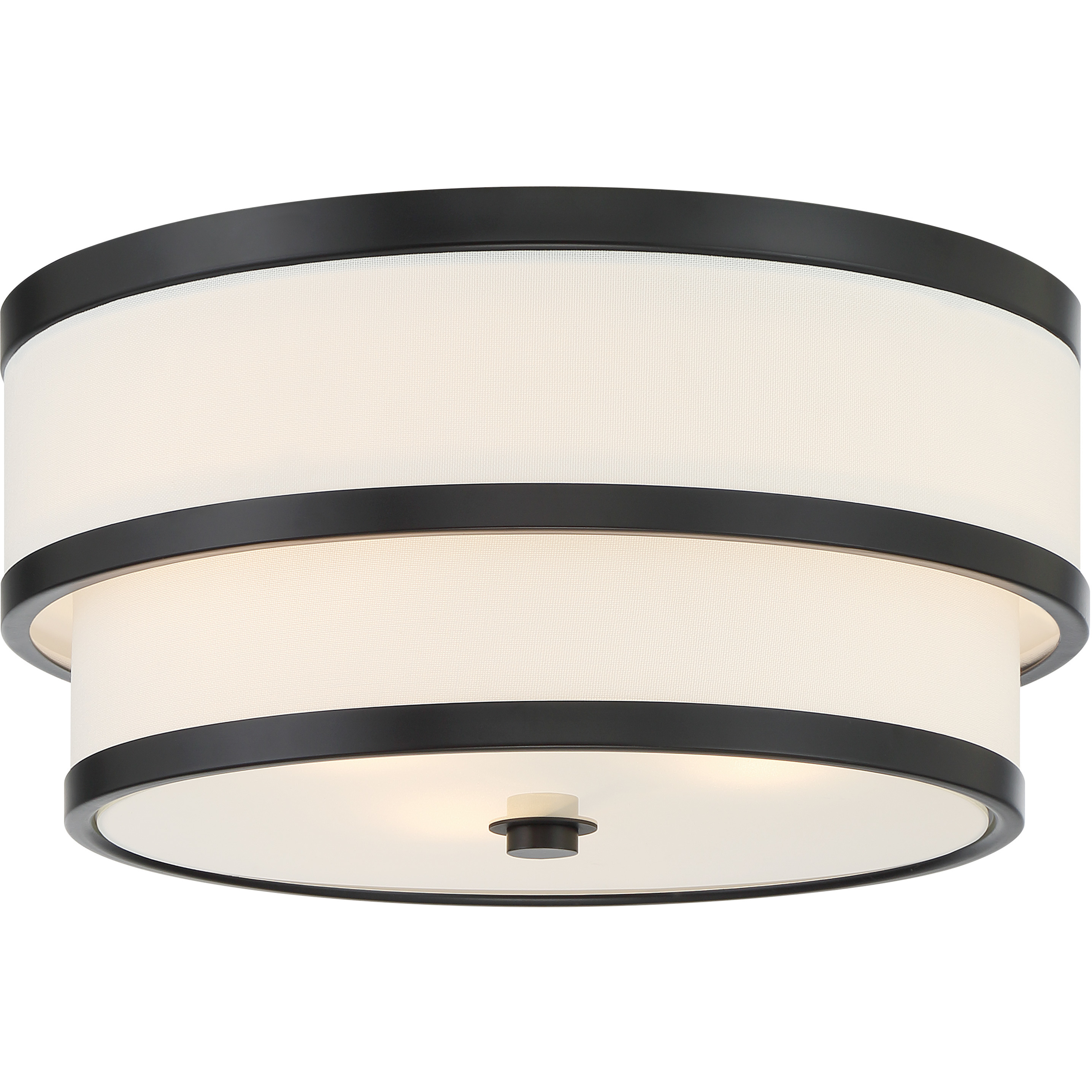 Cascade 3 Light Coal Flush Mount Ceiling Light