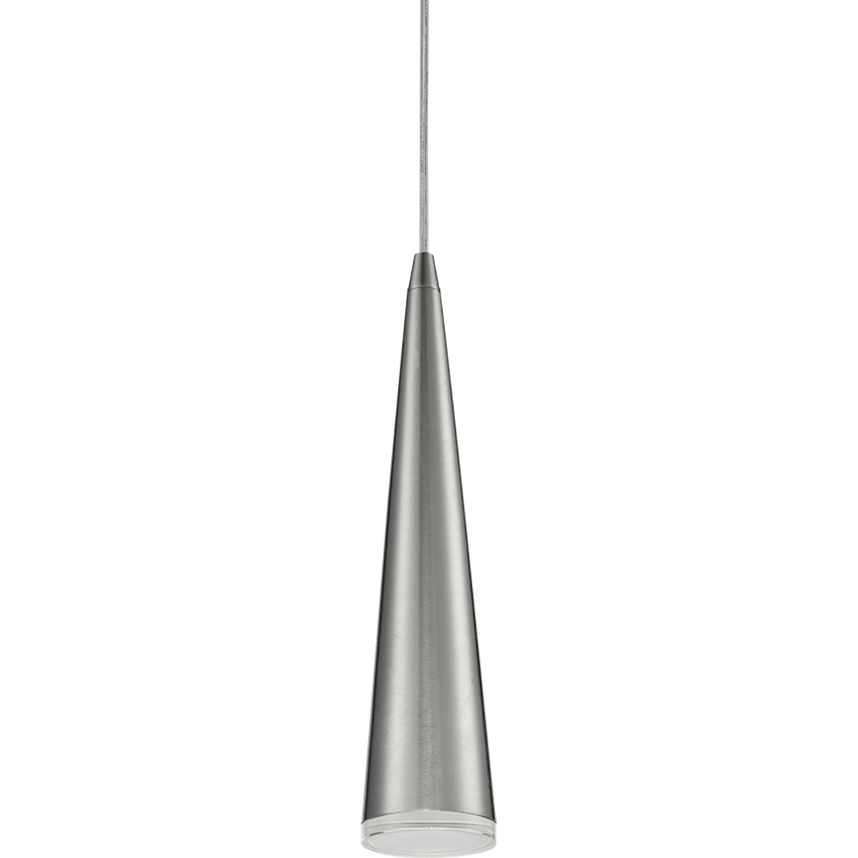 Mina LED 2.75 inch Brushed Nickel Pendant Ceiling Light