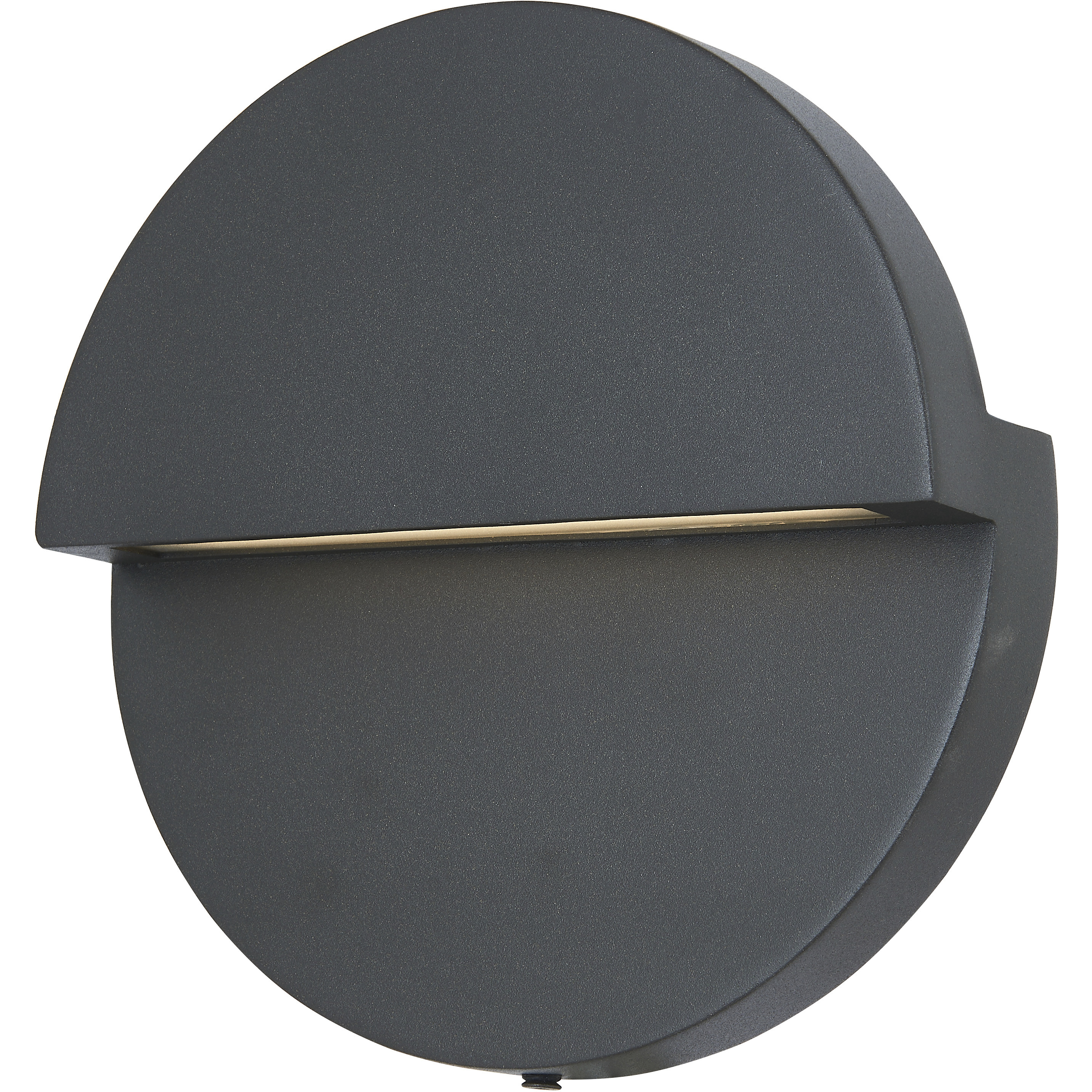 Mona Lisa LED Matte Black Outdoor Wall Light