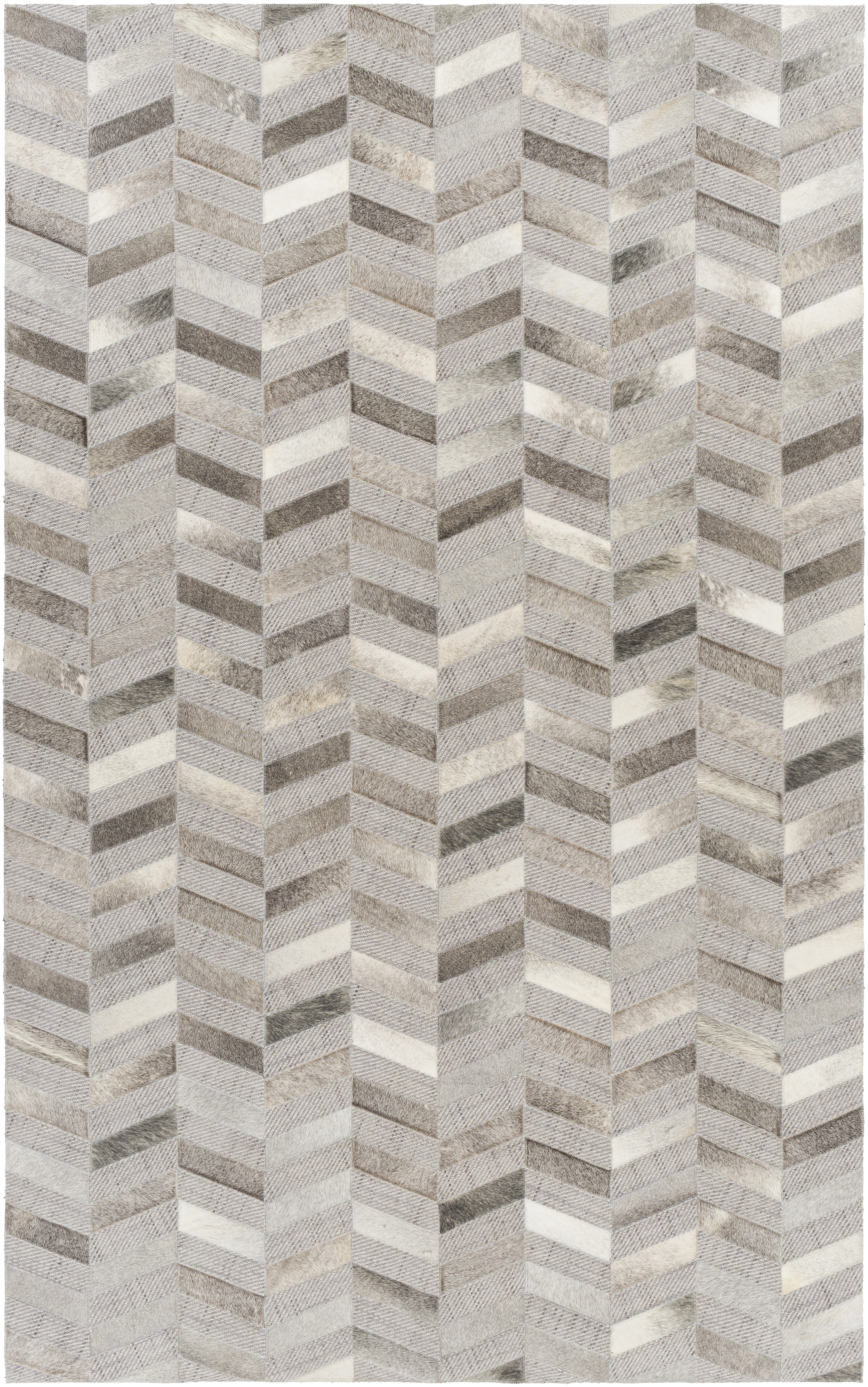 Jardin 120 X 96 inch Medium Gray Rug in 8 x 10, Rectangle