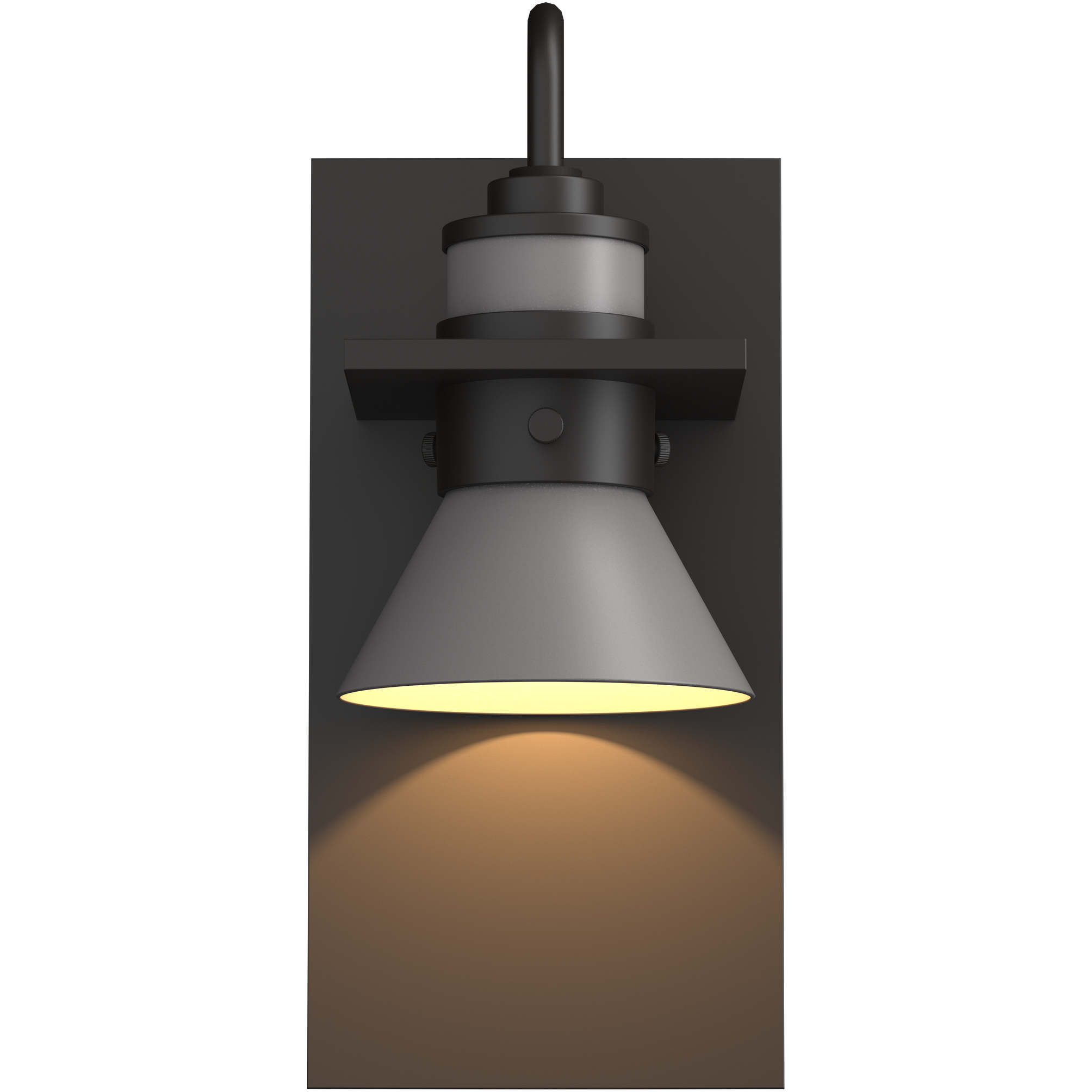 Erlenmeyer 1 Light 11.3 inch Coastal Oil Rub Bronze and Coastal Burnished Steel Outdoor Sconce in Coastal Oil Rubbed Bronze/Coastal Burnished Steel
