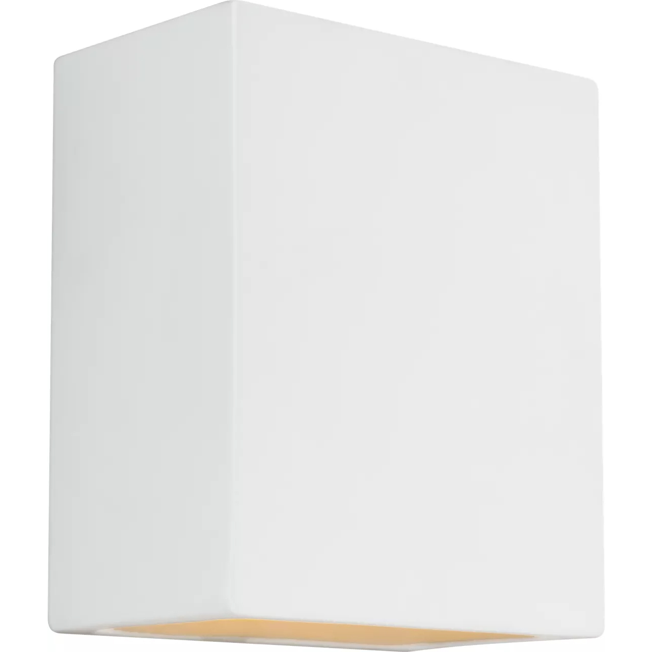 Paintable Ceramic Sconces 1 Light 10 inch Unfinished Ceramic Outdoor Wall Lantern