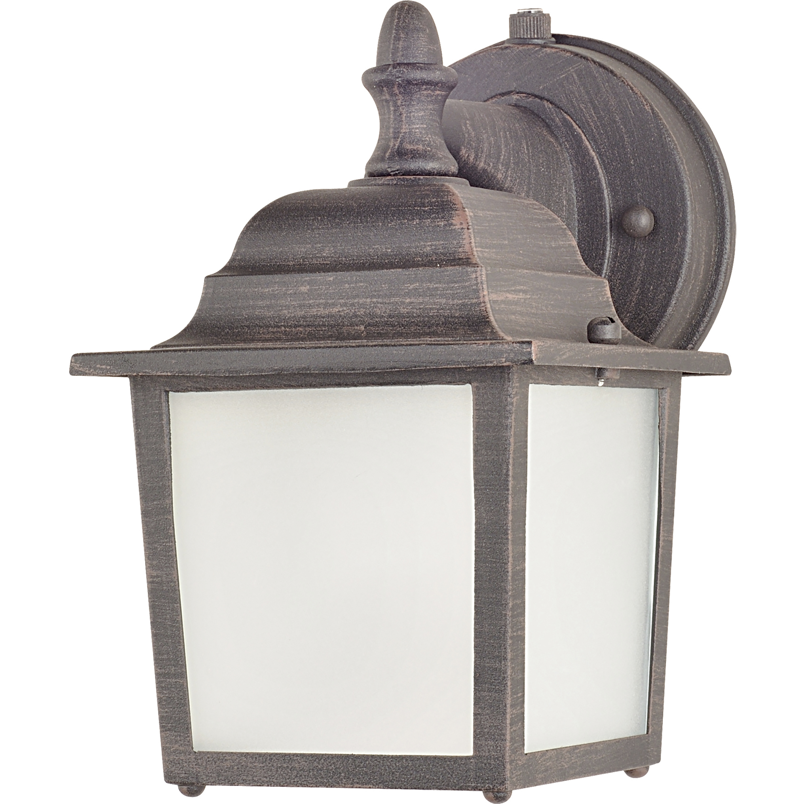 Builder Cast LED 8.5 inch Rust Patina Outdoor Wall Mount