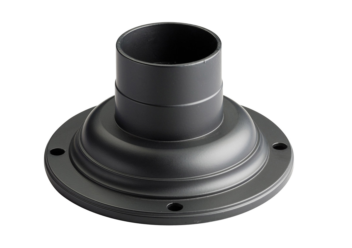 Accessory 4 inch Weathered Zinc Pedestal Mount