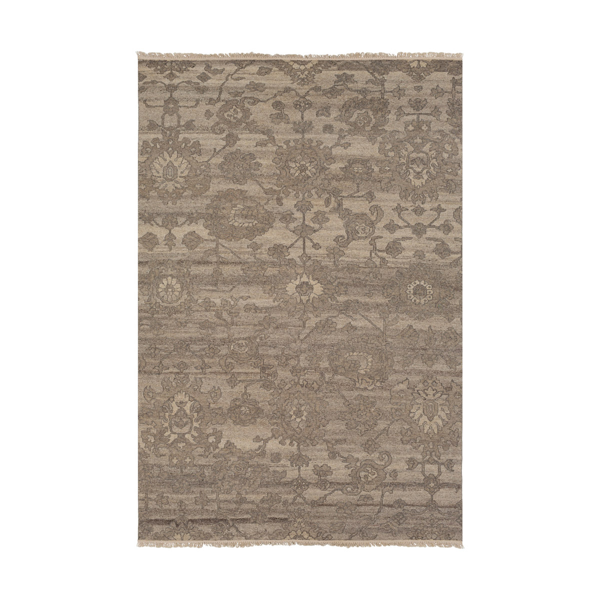 Nemo 156 X 108 inch Khaki/Camel/Medium Gray Rugs, Rectangle