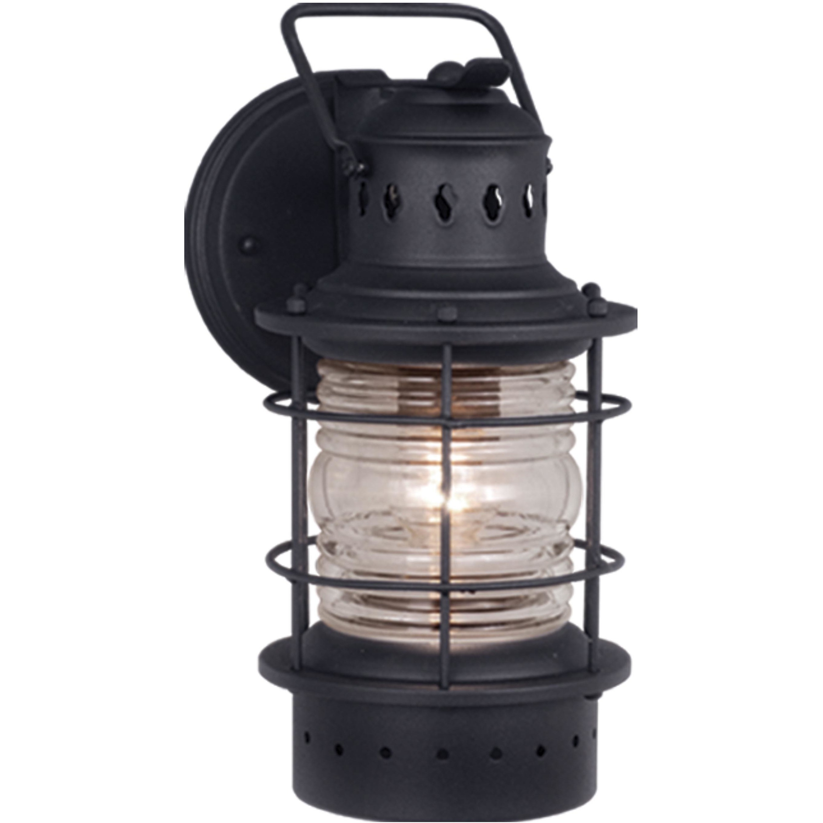 Hyannis LED 12.25 inch Textured Black Outdoor Wall