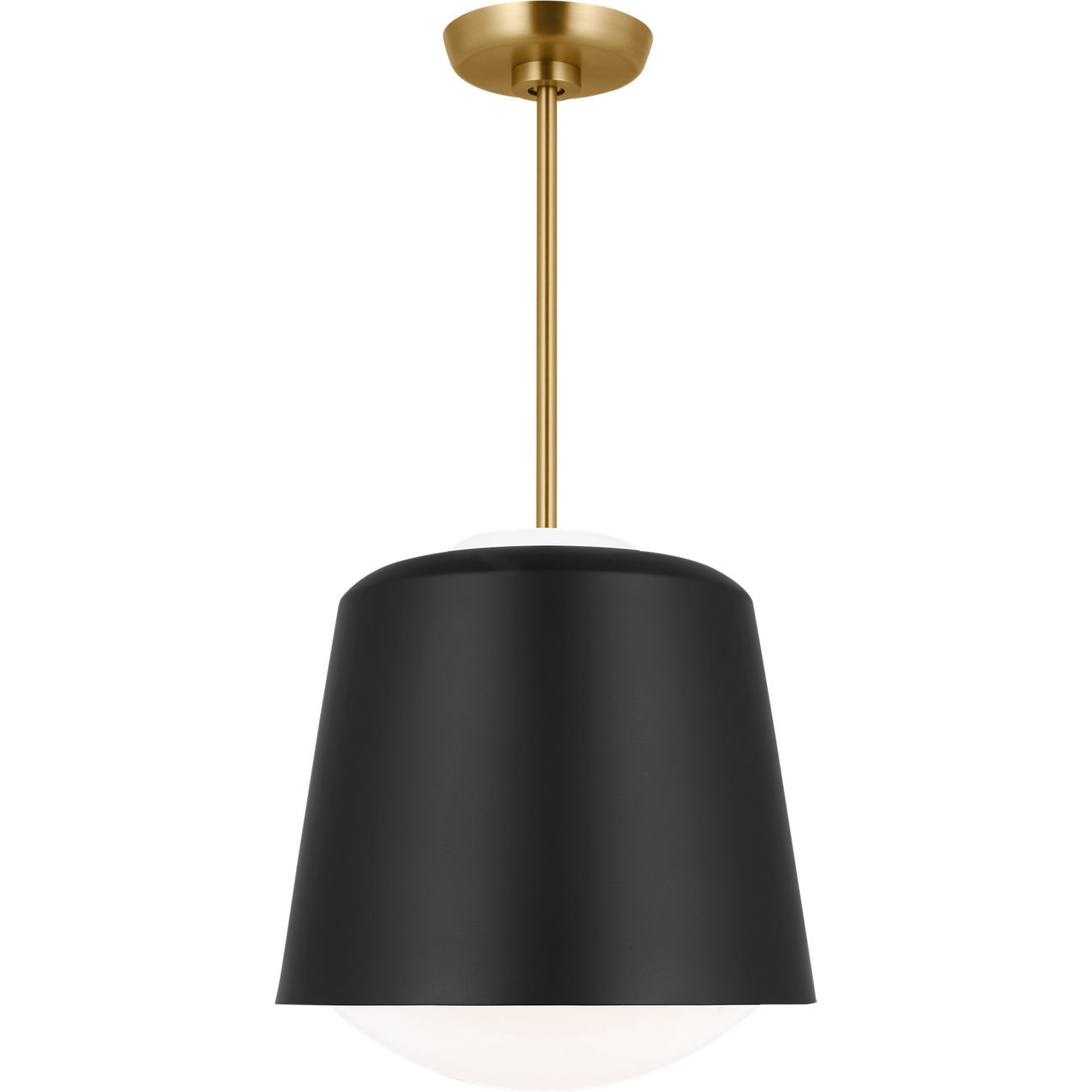 kate spade new york Draper 1 Light 12 inch Midnight Black Pendant Ceiling Light