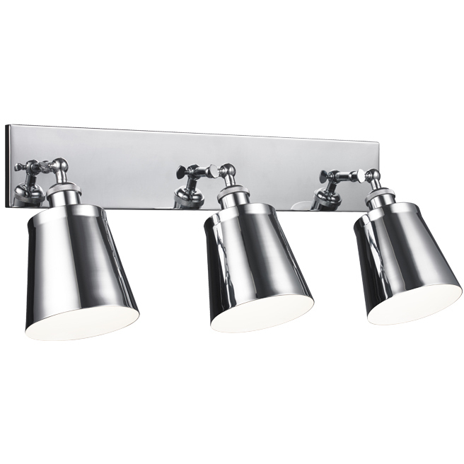 Kinsley 3 Light 25.25 inch Chrome Wall Sconce Wall Light