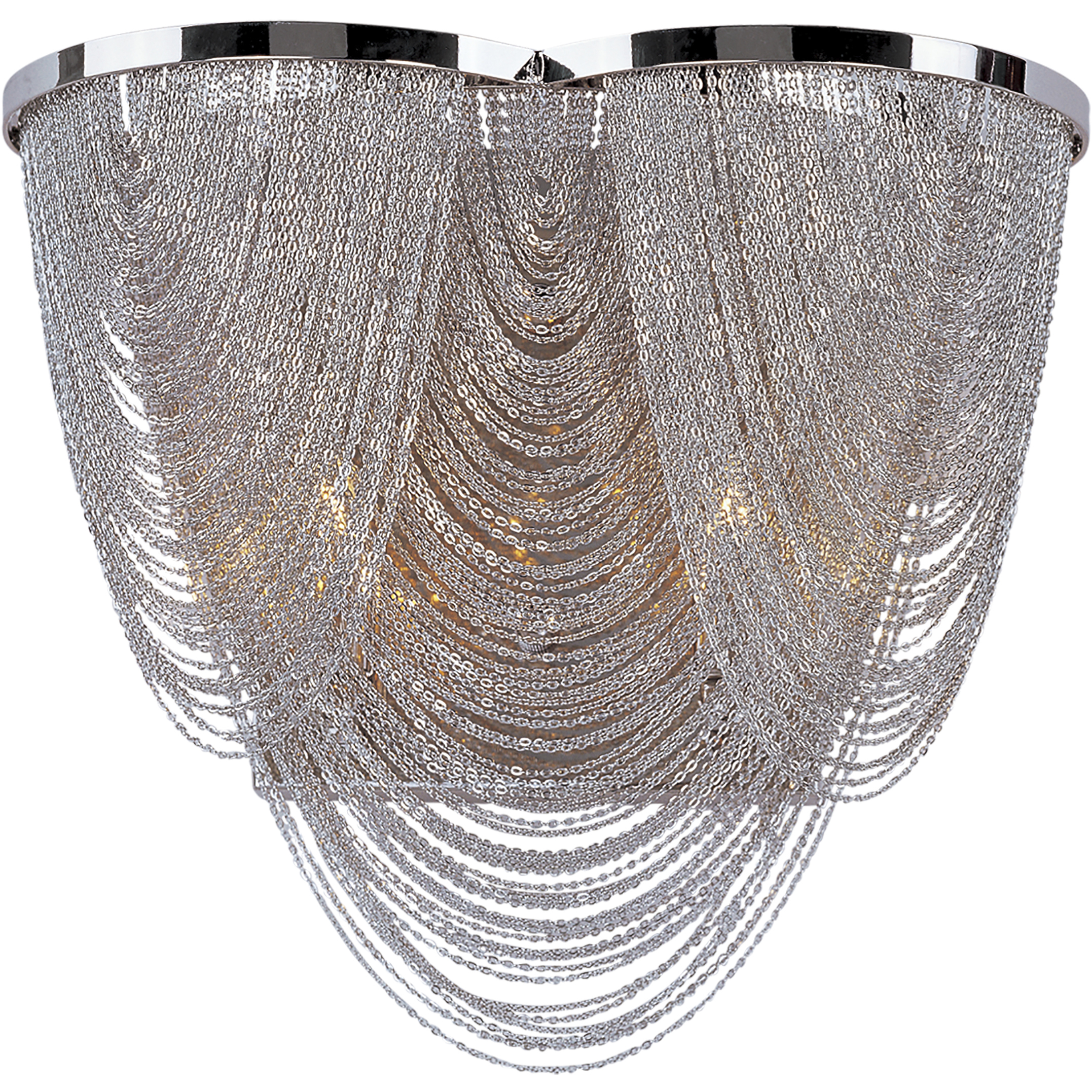 Chantilly LED 12 inch Polished Nickel Wall Sconce Wall Light