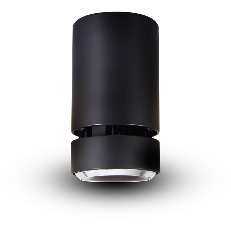 ORBIT Series Black Surface Mounted Downlight Ceiling Light