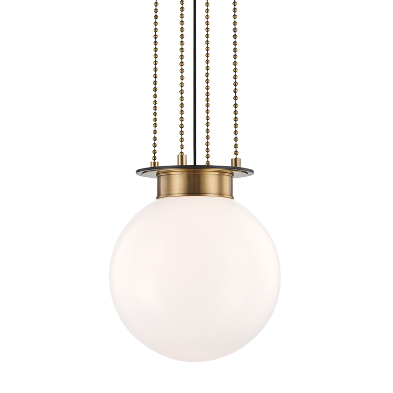 Gunther 1 Light 14 inch Aged Old Bronze Pendant Ceiling Light
