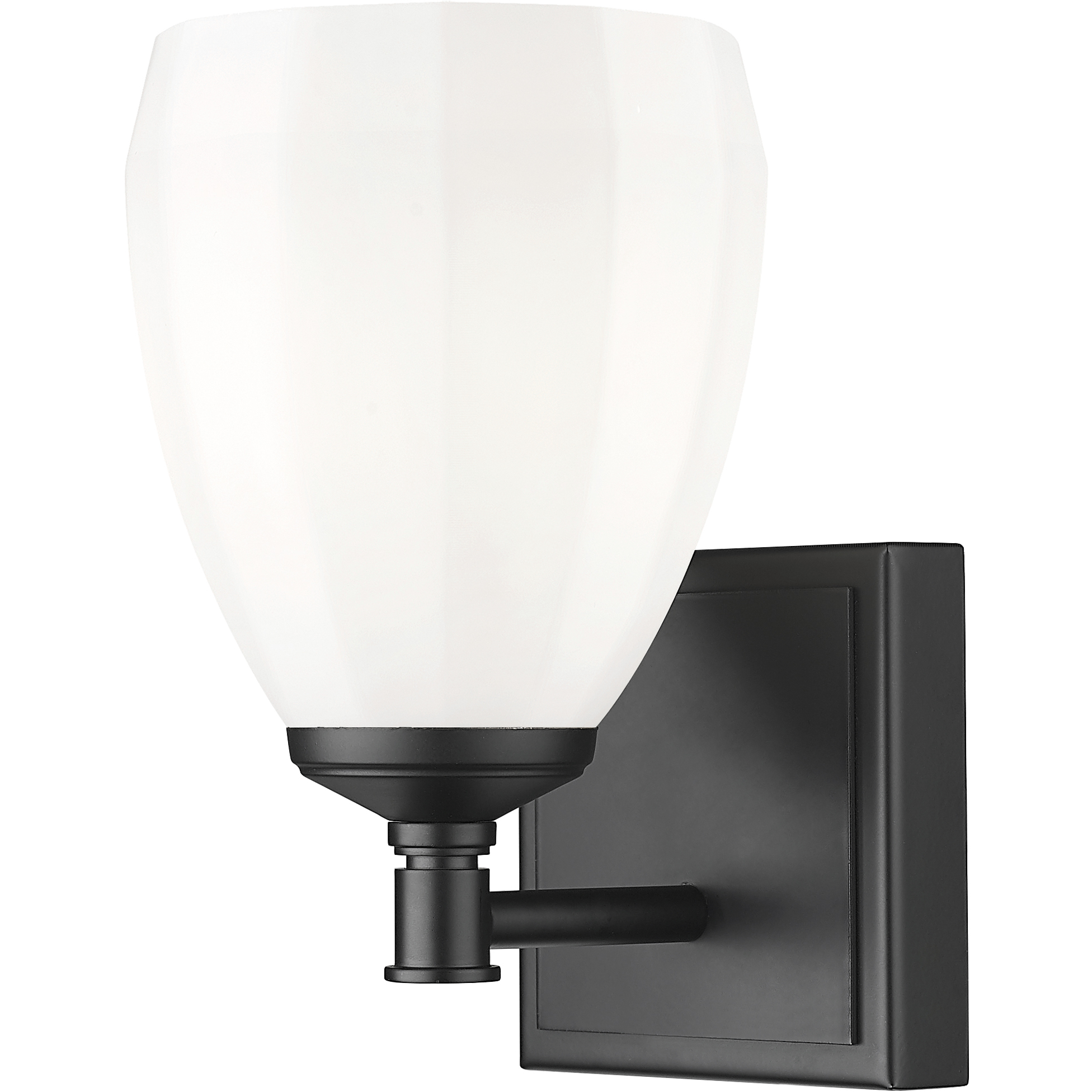 Oren 1 Light 6.5 inch Matte Black Bath Vanity Light Wall Light