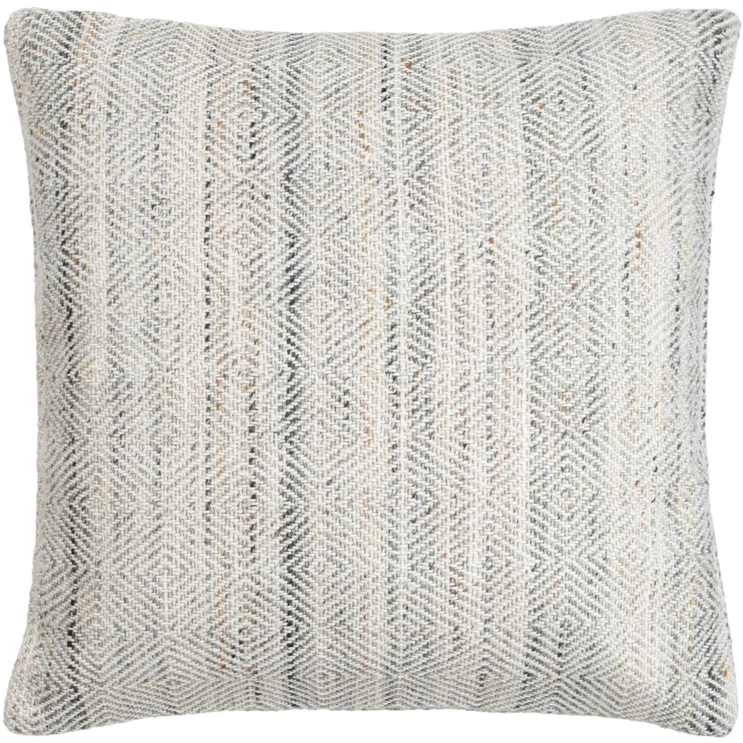 Boulder 18 X 18 inch Light Gray/Slate/Black/Cream Accent Pillow