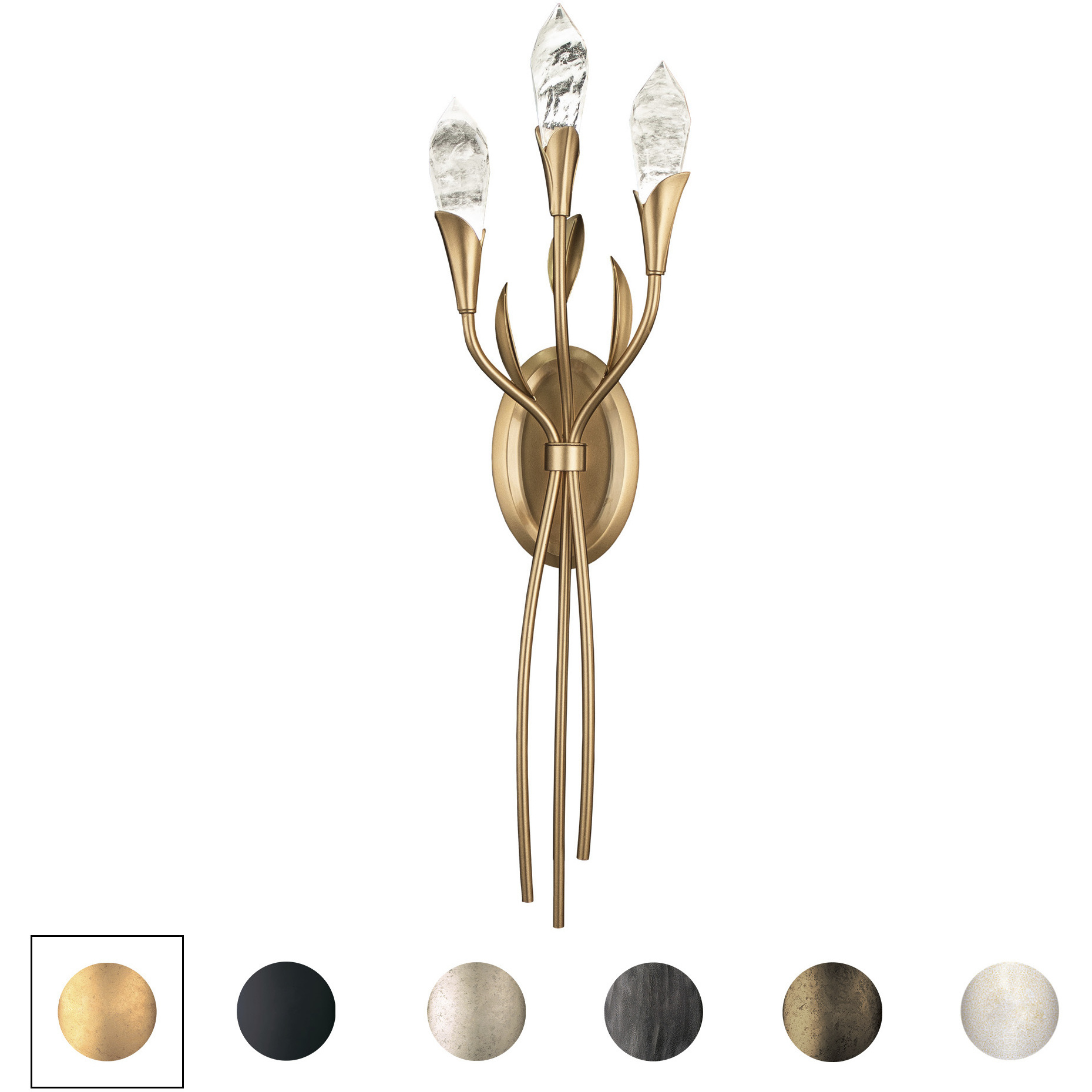 Signature Secret Garden LED 5.4 inch Heirloom Bronze Wall Sconce Wall Light, Schonbek Signature